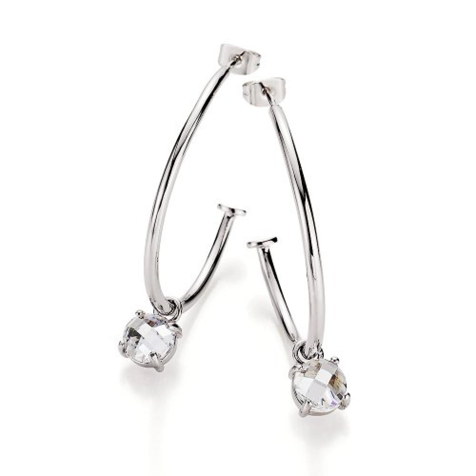 frida nyberg Damen-Creolen Zirkonia weiß 191007512 frida nyberg Damen-Creolen Zirkonia weiß 191007512