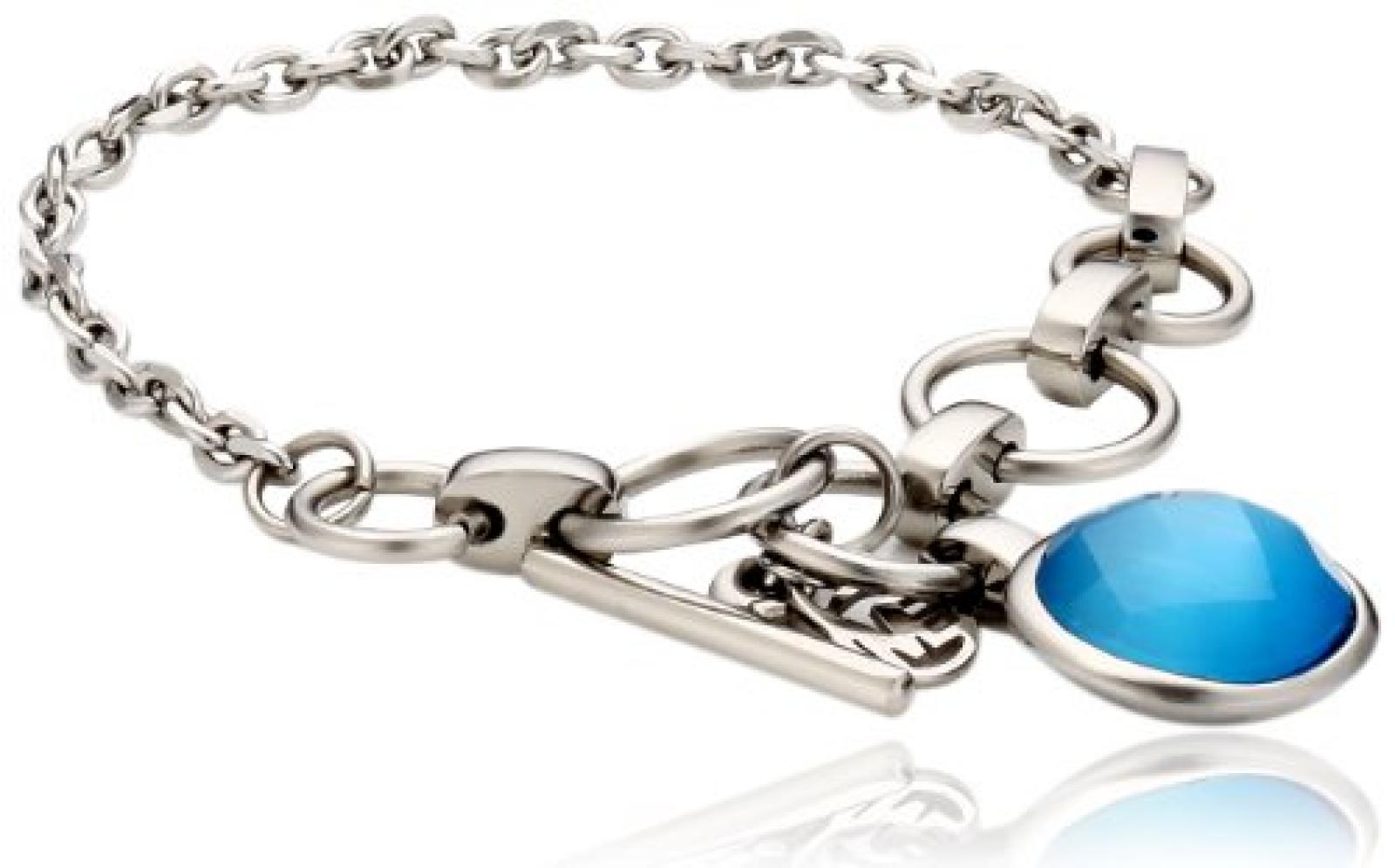 Mike Ellis New York Damen Armband Edelstahl Glas 19.0 cm S204 IPS Mike Ellis New York Damen Armband Edelstahl Glas 19.0 cm S204 IPS