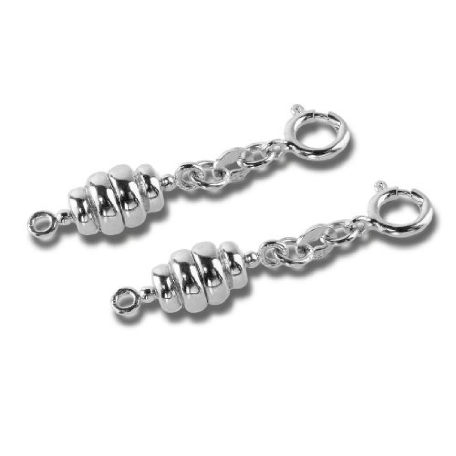 122869 BOB C. 2er Set Magnetschlie&szlig;en in 925/- Sterlingsilber 