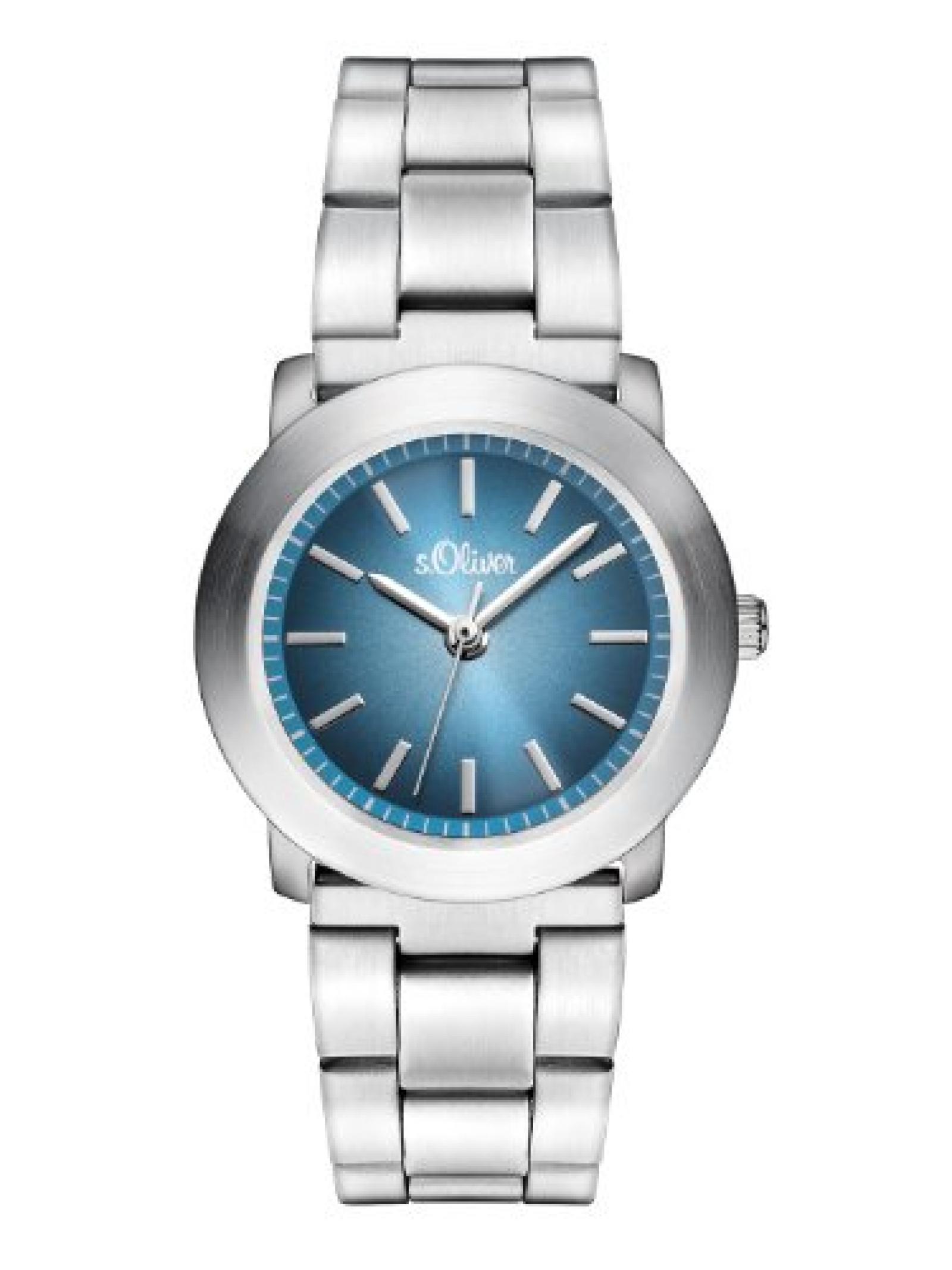 s.Oliver Damen-Armbanduhr XS Analog Quarz Edelstahl SO-2798-MQ s.Oliver Damen-Armbanduhr XS Analog Quarz Edelstahl SO-2798-MQ