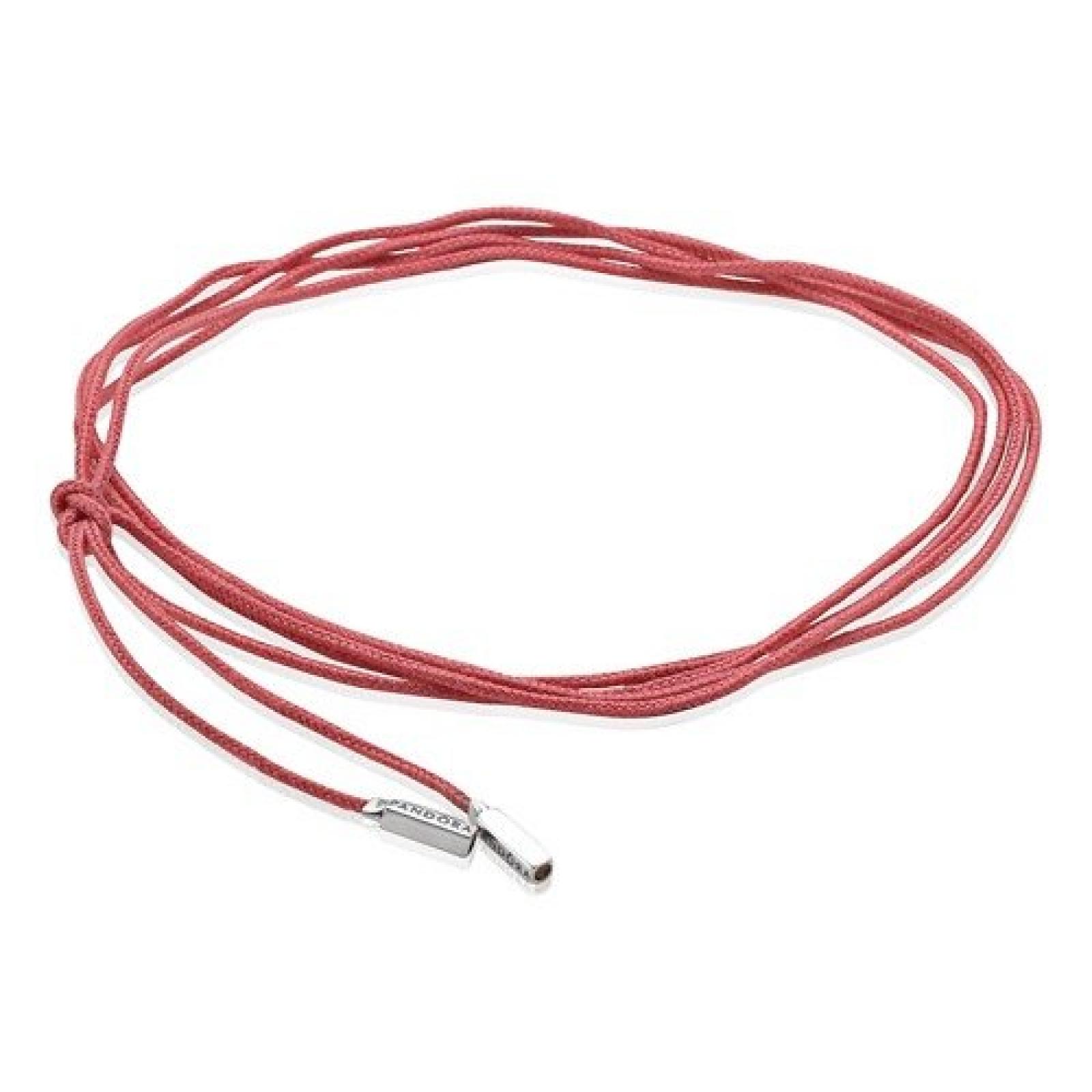 Pandora Textilband Kette f&uuml;r Charms pink 390961CPK 