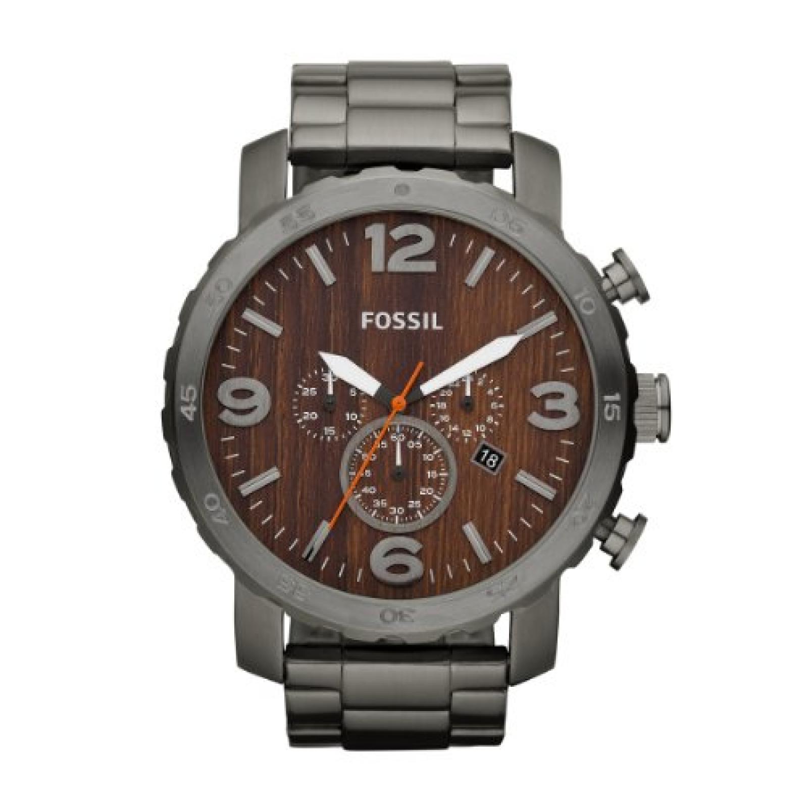 Fossil Herren-Armbanduhr XL Trend Analog Edelstahl JR1355 Fossil Herren-Armbanduhr XL Trend Analog Edelstahl JR1355