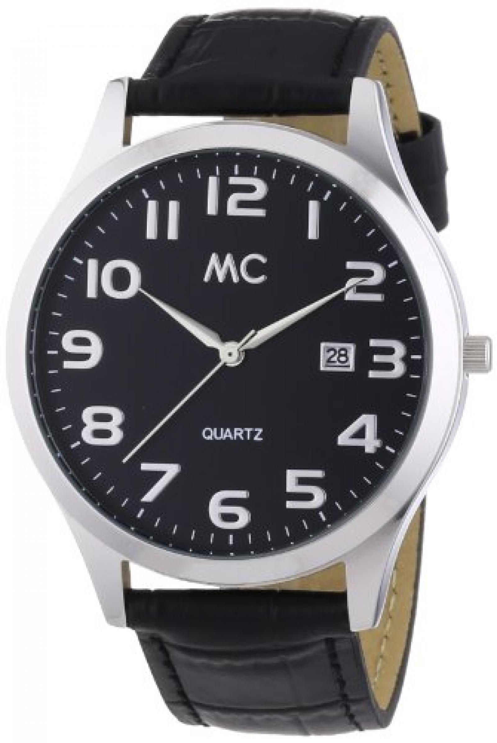 MC Timetrend Herren-Armbanduhr Analog Quarz Leder 27670 MC Timetrend Herren-Armbanduhr Analog Quarz Leder 27670
