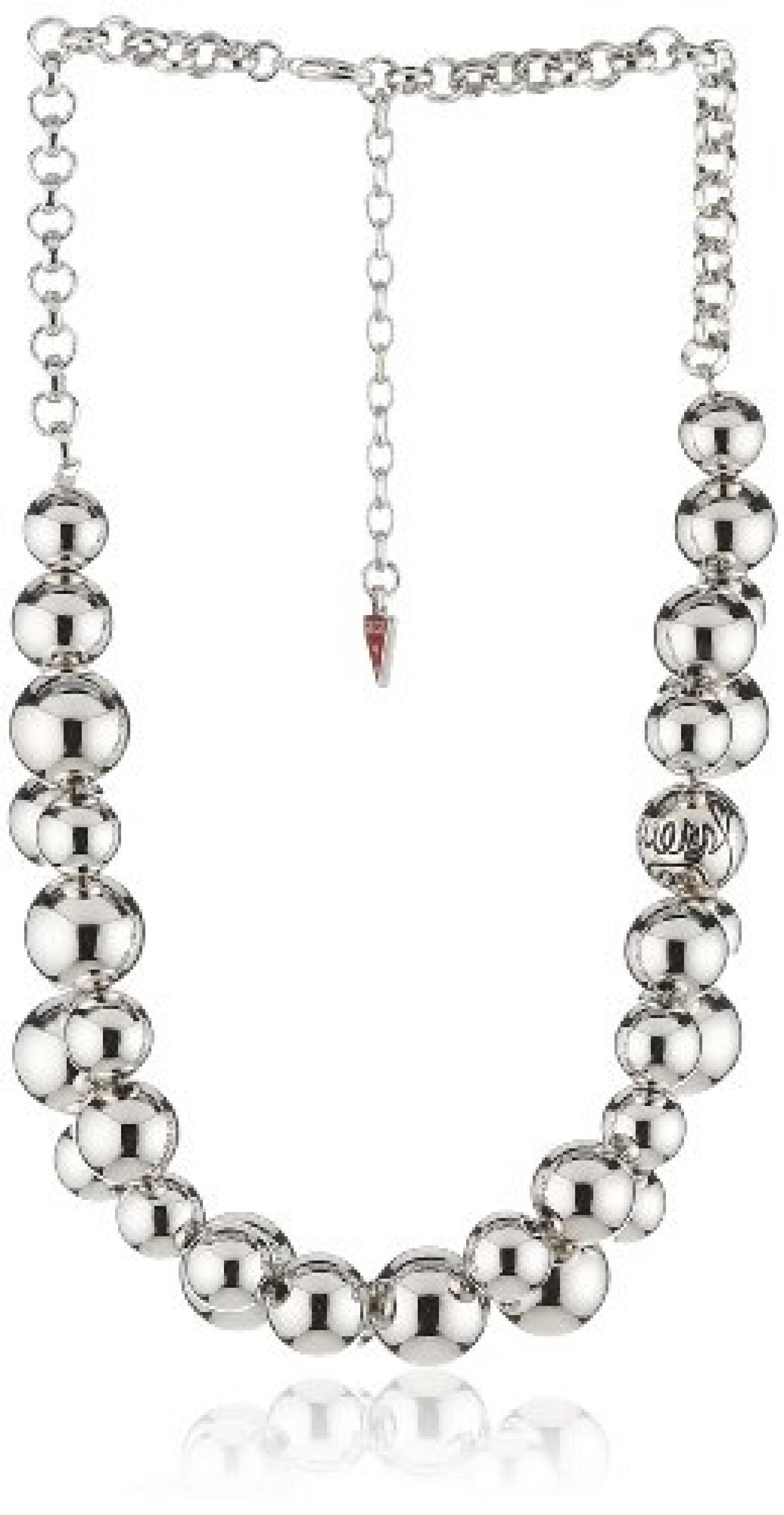 Guess Damen-Halskette Metall silber UBN71273 Guess Damen-Halskette Metall silber UBN71273