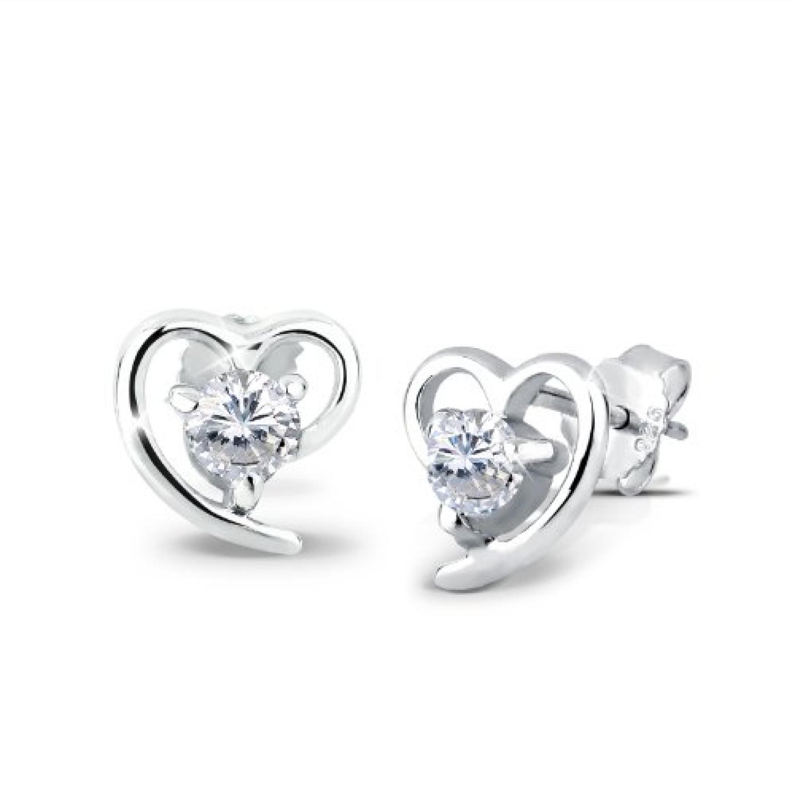 Elli Damen-Ohrringe Herzen 925 Silber 03200527 