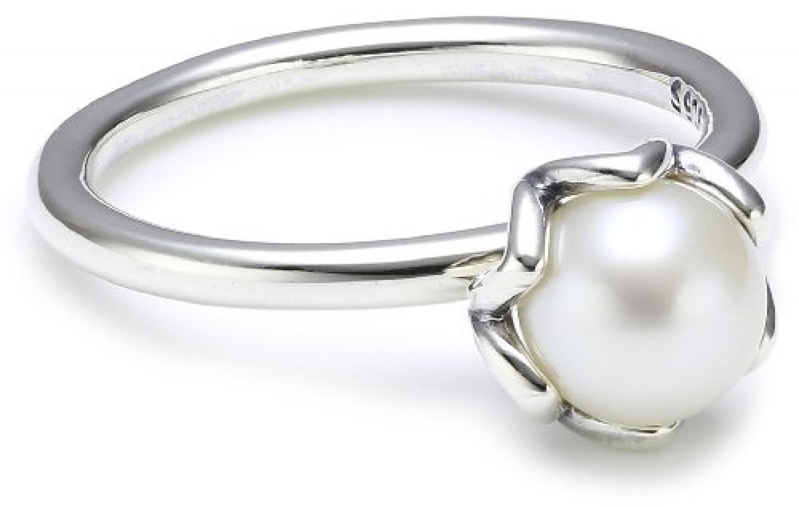 Pandora Damen-Ring 925 Silber S&uuml;&szlig;wasser-Zuchtperle Wei&szlig; 190865P 