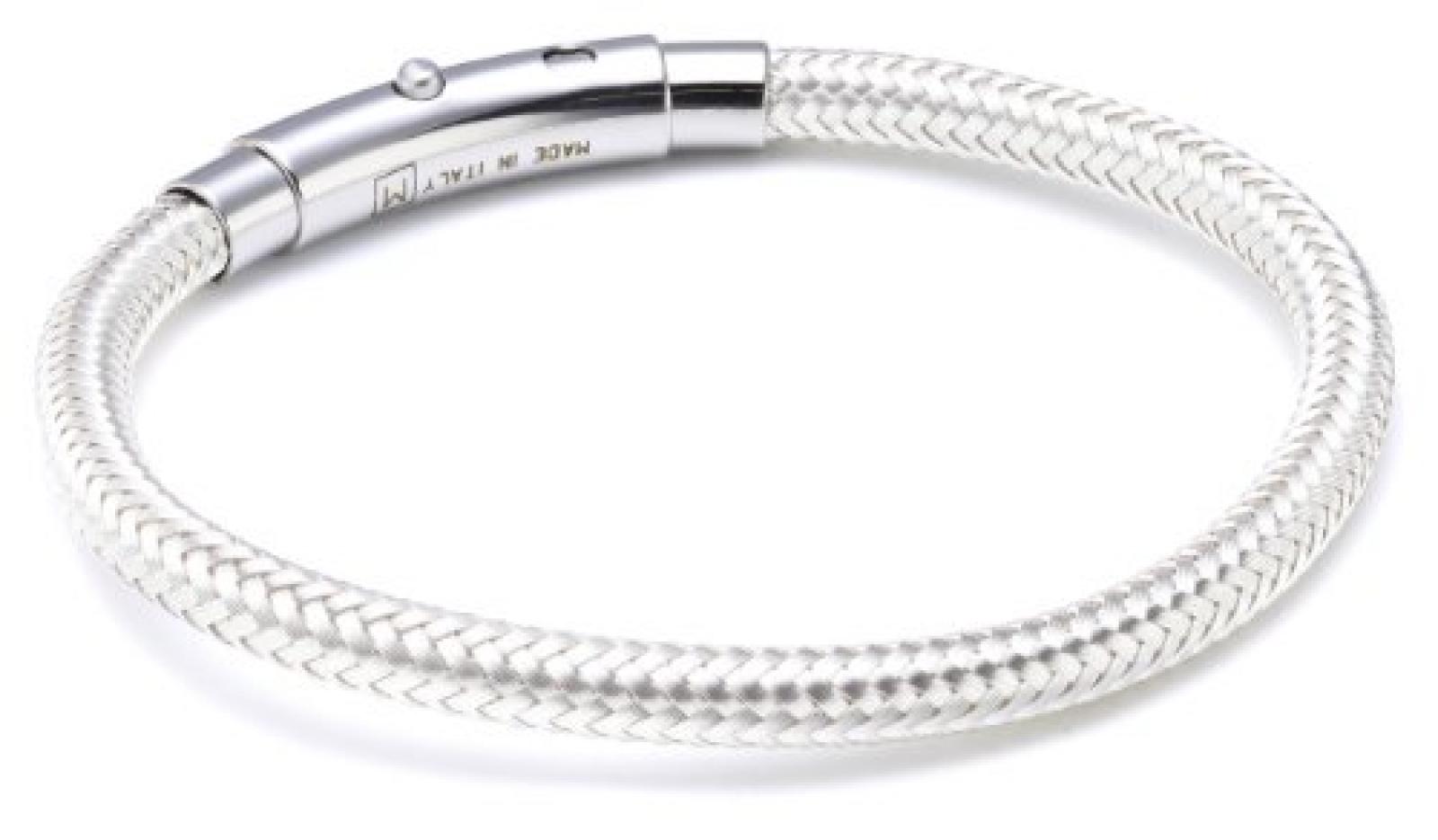 Nomination Damen-Armband You-Cool aus Stahl und Kupfer 21 cm Größenvariabel (Silber) 025300/010 