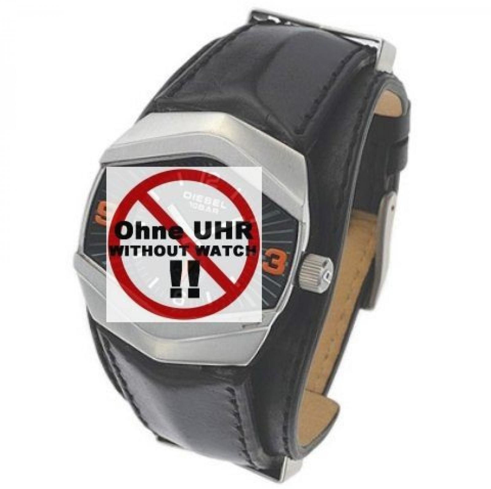 Diesel Uhrband Ersatzband Uhrenarmband Wechselarmband LB-DZ4073 Original Lederband f&uuml;r DZ 4073 
