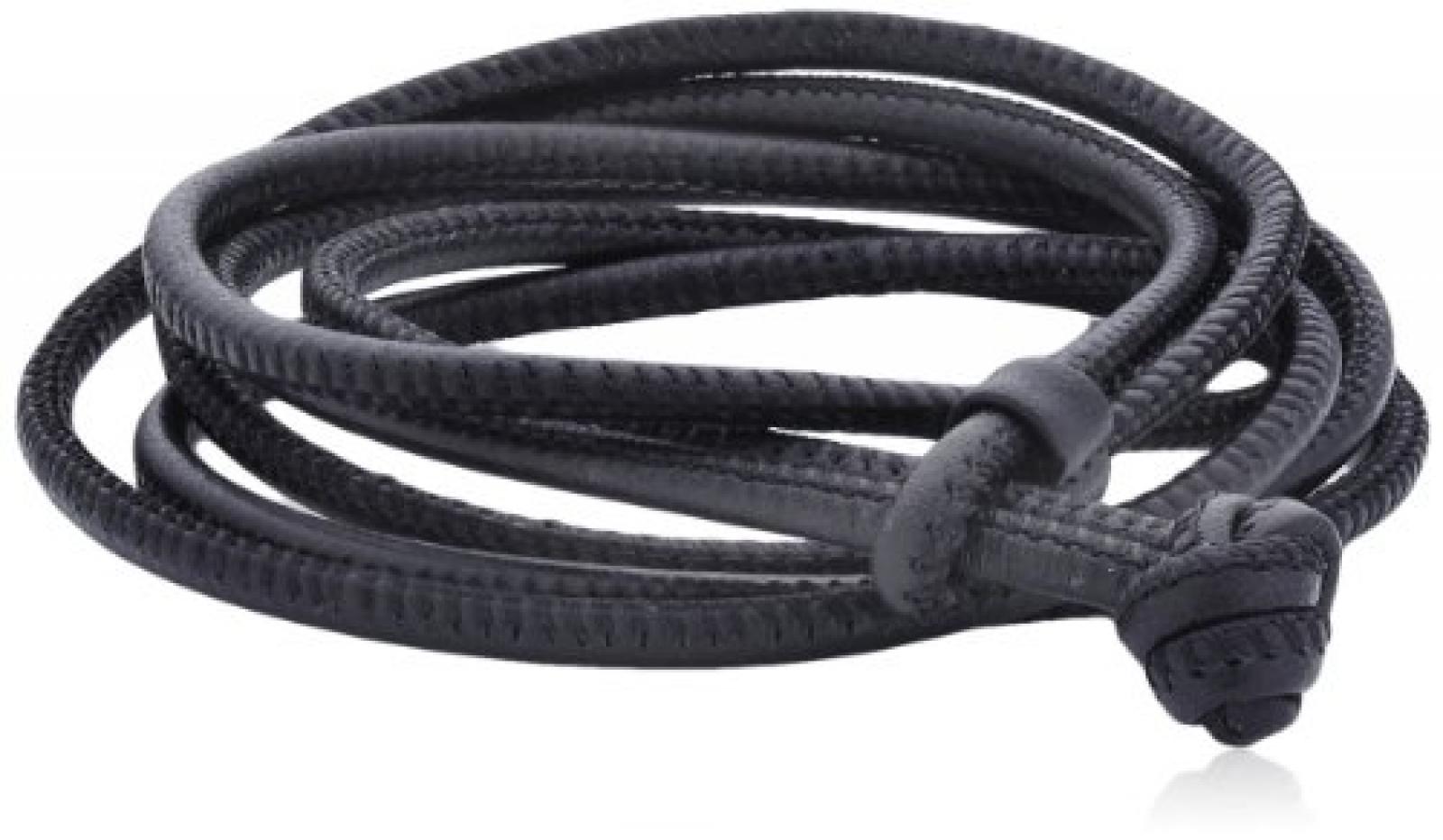 Viventy Damen-Armband Leder 762505, Schwarz 