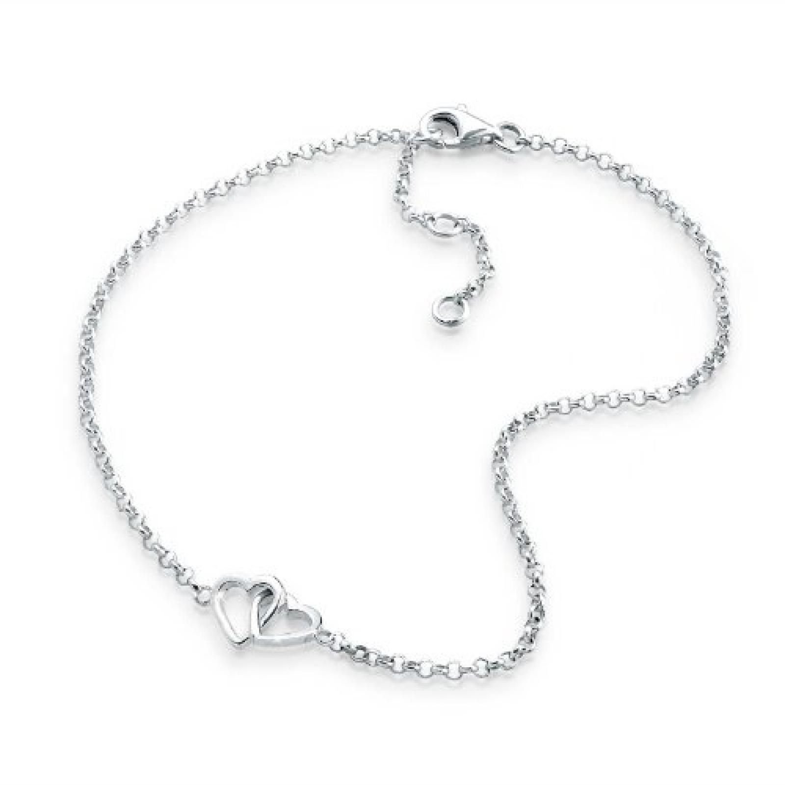 Elli Damen-Fu&szlig;kettchen 925 Sterling Silber L&auml;nge 25cm 0706310112_25 