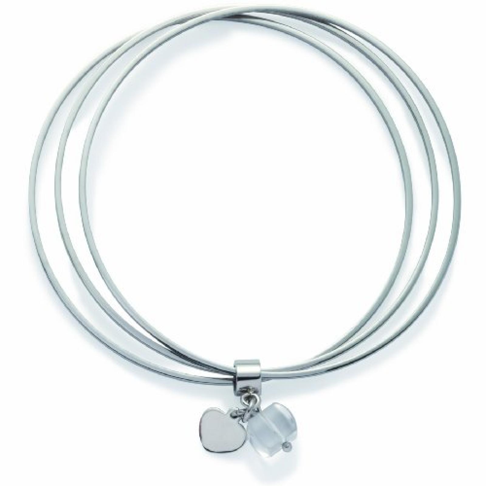 Leonardo Jewels Damen-Armreif Edelstahl 23.5 centimeters 011798 Armreif 70 Whisper 