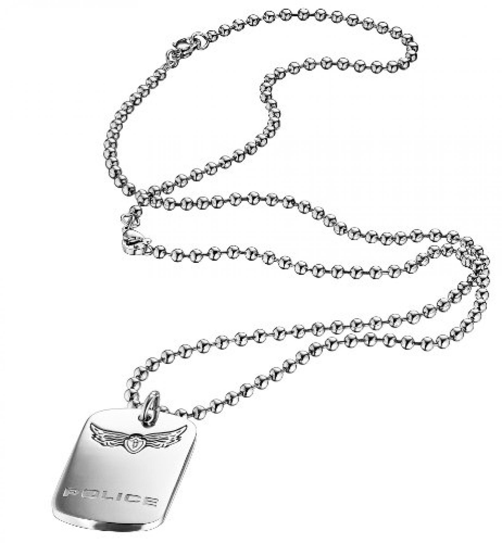Police Herren-Halskette mit Anh&auml;nger ICARUS Edelstahl PJ24229PSS-01 
