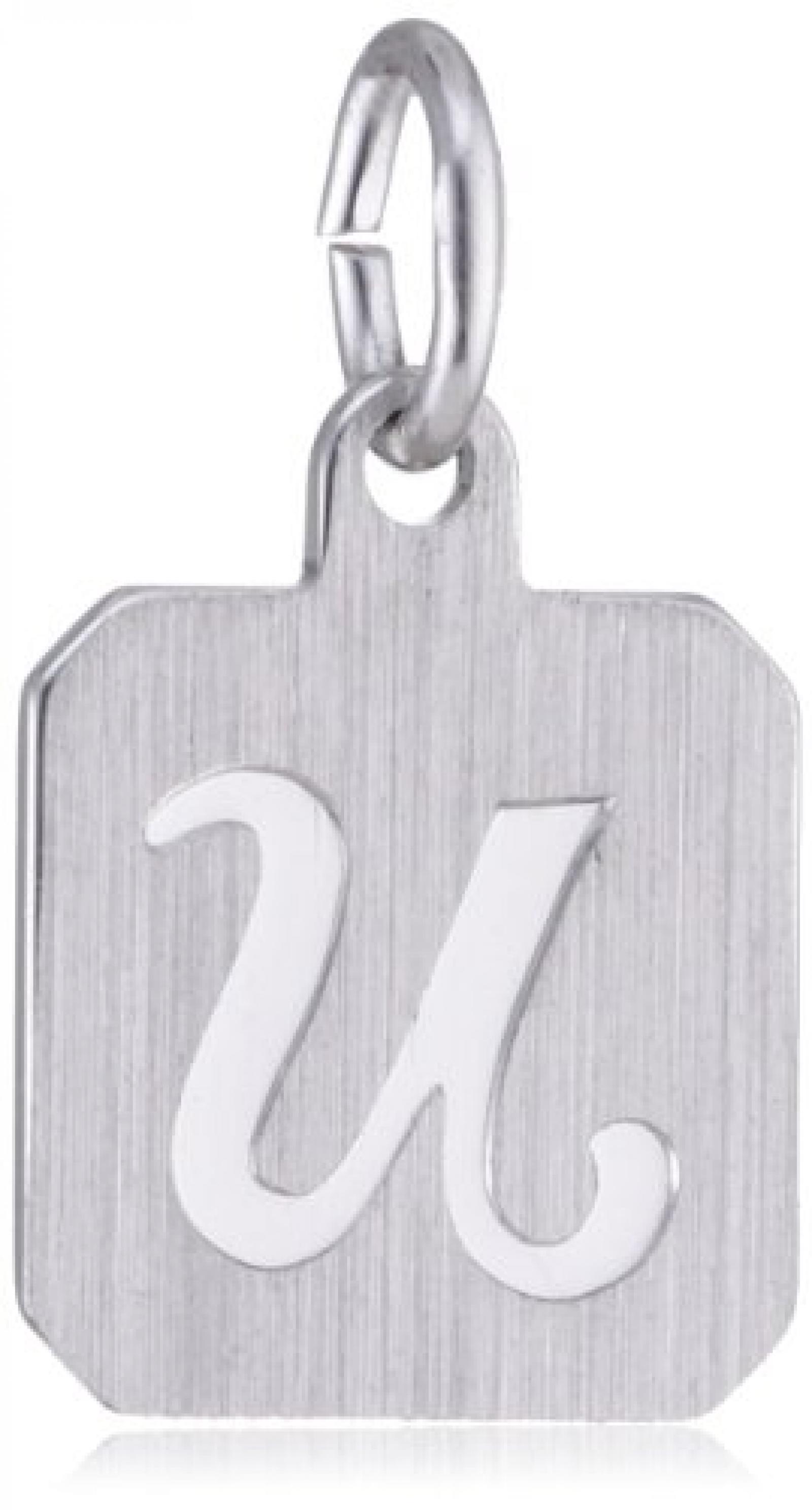 Amor Unisex-Anh&auml;nger Buchstaben "V" Silber 925 305549 
