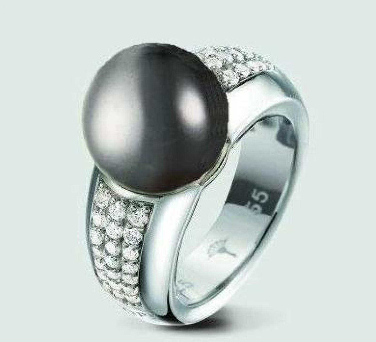 Joop Ring Damenring mit Perle JPRG90481F550 Gr. 55/17,5 Joop Ring Damenring mit Perle JPRG90481F550 Gr. 55/17,5