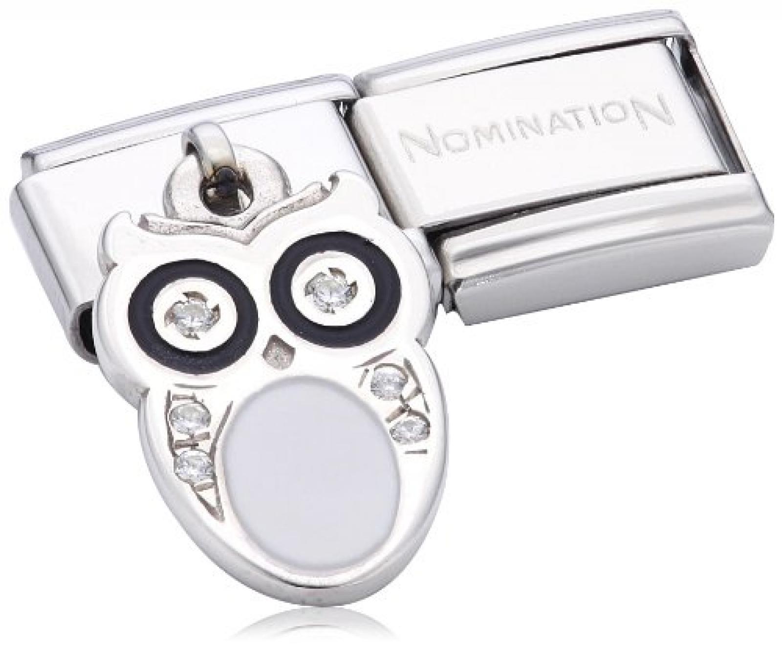 Nomination Composable Damen-Bead Classic Charms 925Er Silber Mit Eule 031712/02 Nomination Composable Damen-Bead Classic Charms 925Er Silber Mit Eule 031712/02