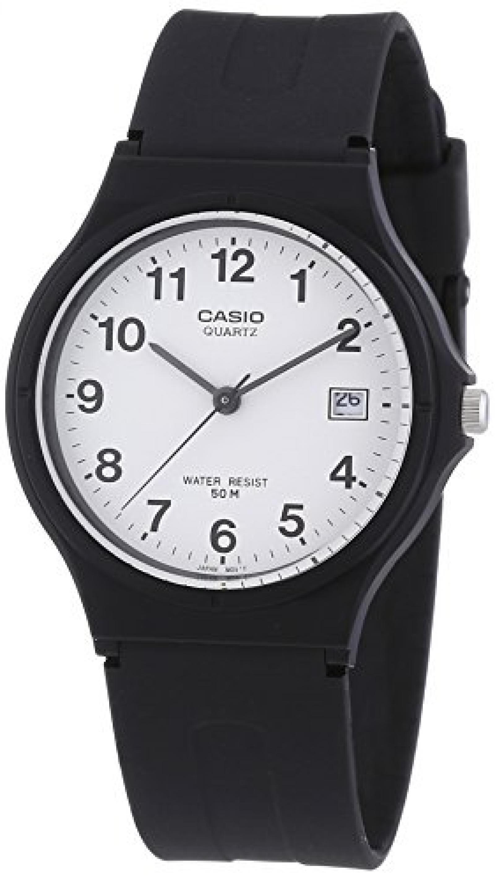 Casio - MW-59-7BVEF - Herrenarmbanduhr - Quarzuhrwerk - Analogue - Bracelet Resin schwarz Casio - MW-59-7BVEF - Herrenarmbanduhr - Quarzuhrwerk - Analogue - Bracelet Resin schwarz