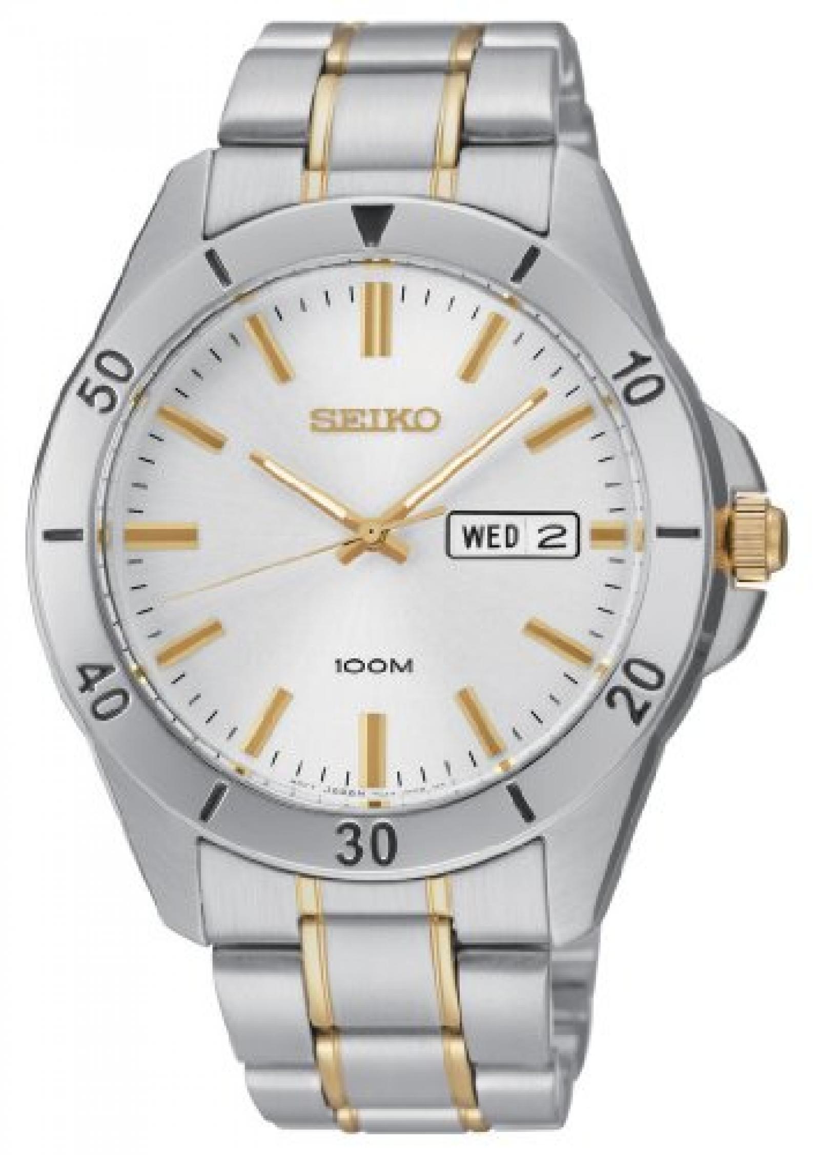 Seiko Damen-Armbanduhr Damenuhren Analog Quarz Edelstahl beschichtet SGGA81P1 Seiko Damen-Armbanduhr Damenuhren Analog Quarz Edelstahl beschichtet SGGA81P1