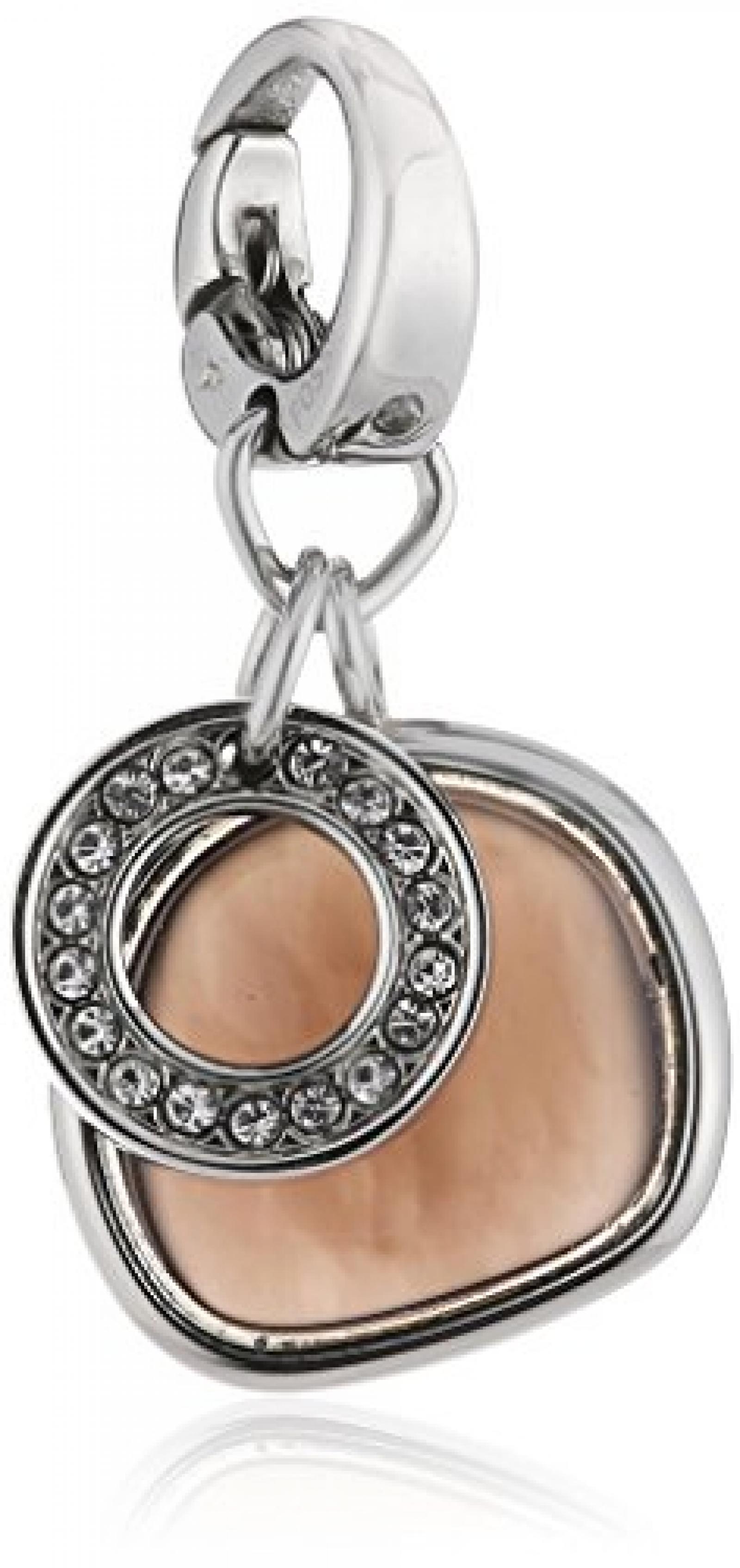 FOSSIL  JF85486040 Charm Anh&auml;nger Rauchquarz 