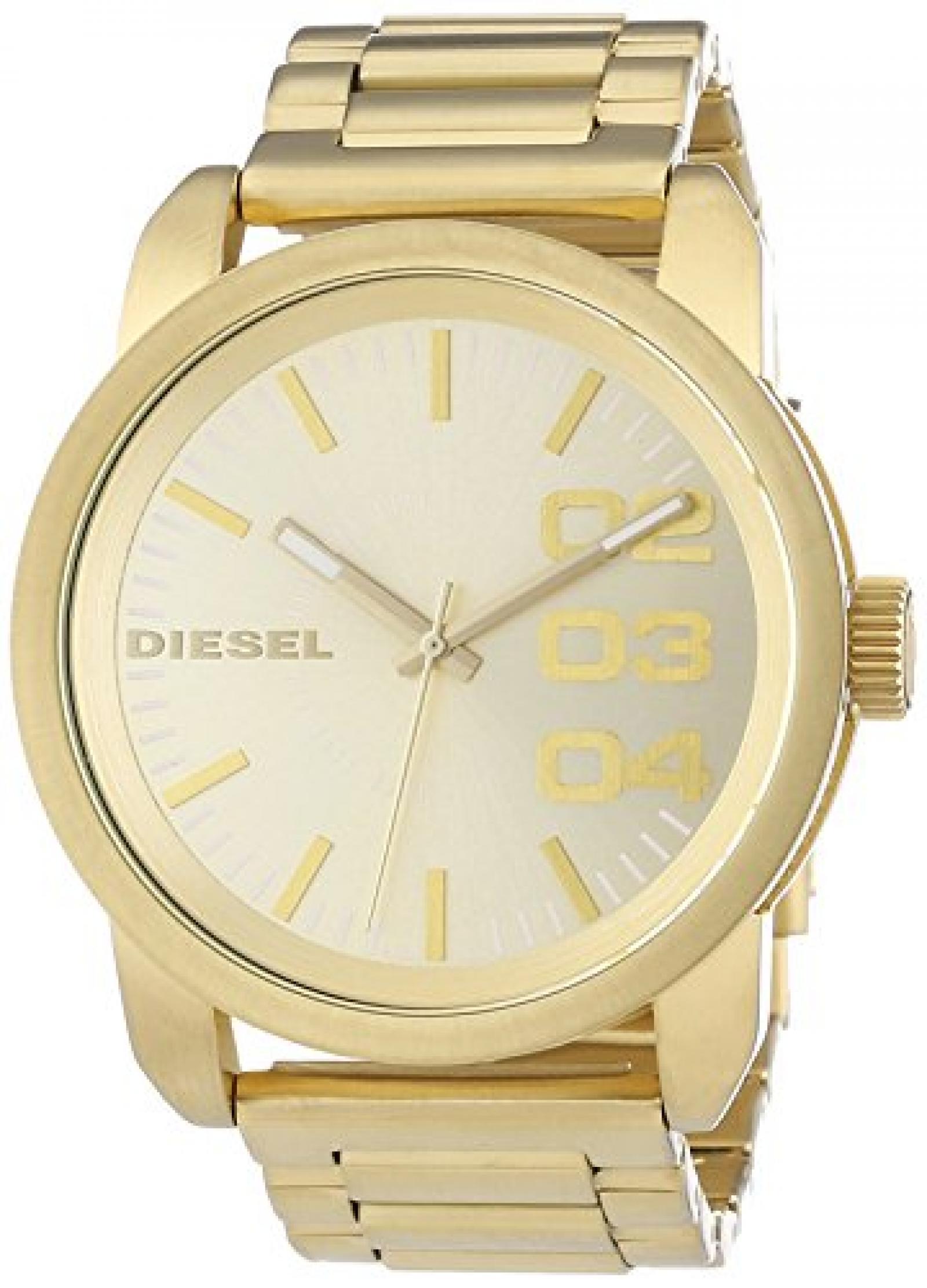 Diesel Herren-Armbanduhr XL Analog Quarz Edelstahl DZ1466 Diesel Herren-Armbanduhr XL Analog Quarz Edelstahl DZ1466