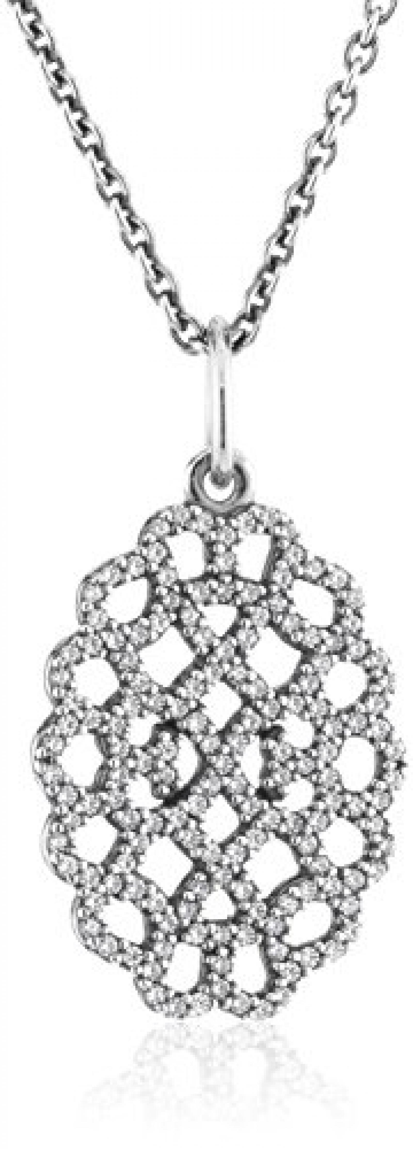 Pandora Kette mit Anh&auml;nger Spitze 