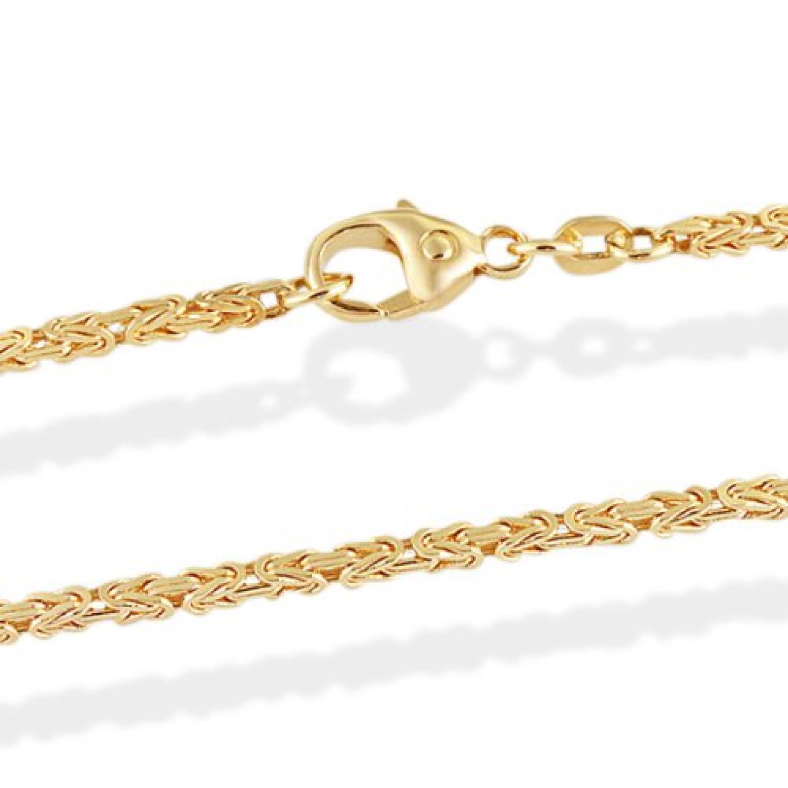 Goldmaid Unisex-Kette Königskette Exklusiv 14 Karat 585 Gelbgold 45 cm Karabinerverschluss Ke 5693GG585 Goldmaid Unisex-Kette Königskette Exklusiv 14 Karat 585 Gelbgold 45 cm Karabinerverschluss Ke 5693GG585