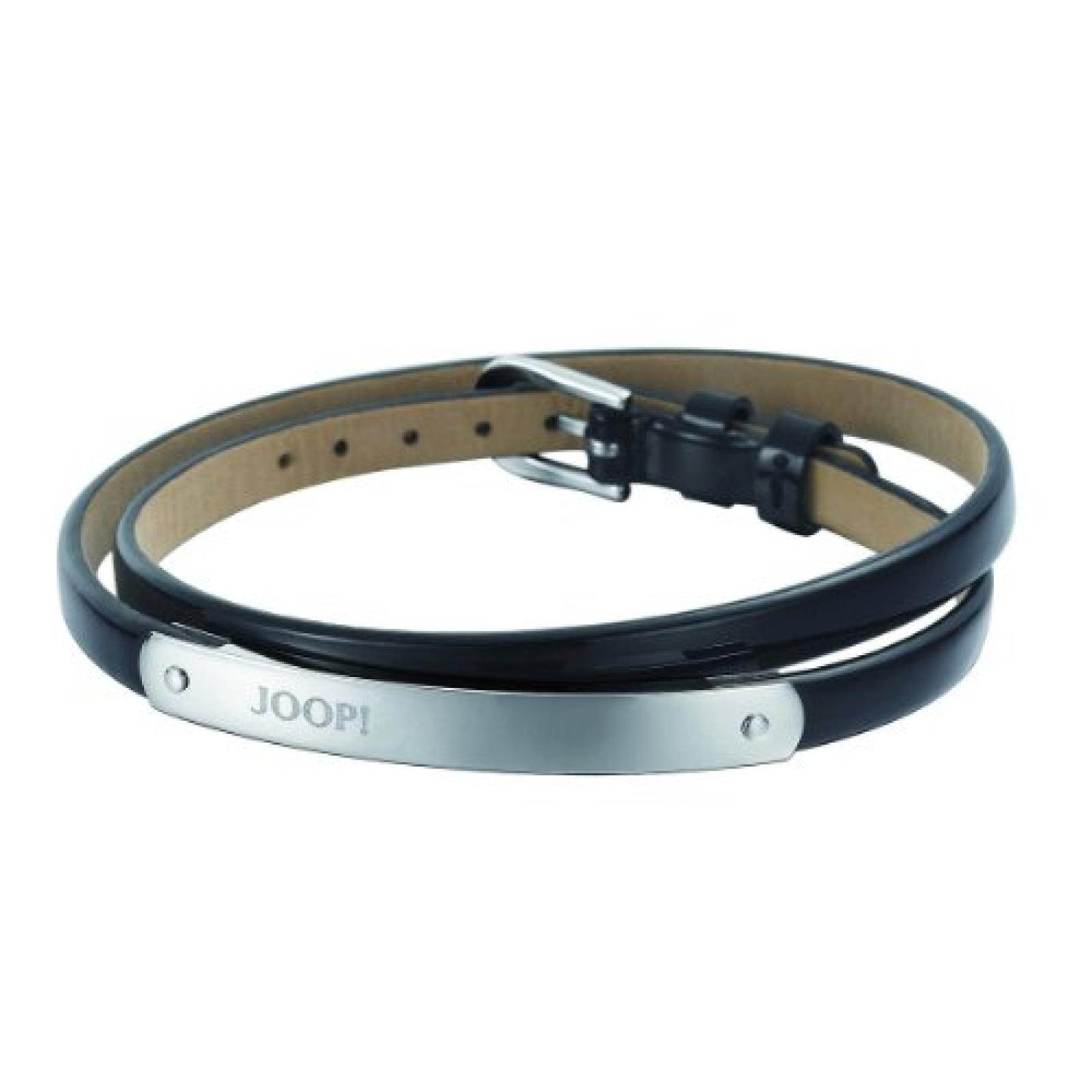 Joop! Damen-Armband Blaues silberner Edelstahlschnalle und Logo JPBR10319A195 Joop! Damen-Armband Blaues silberner Edelstahlschnalle und Logo JPBR10319A195