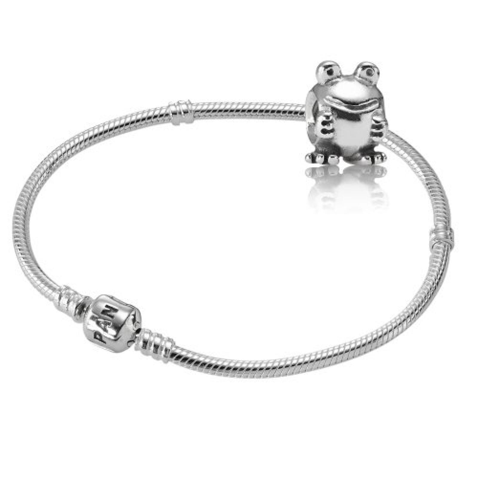 Pandora Aktions Armband 20cm 59702-20HV + Frosch 79247 