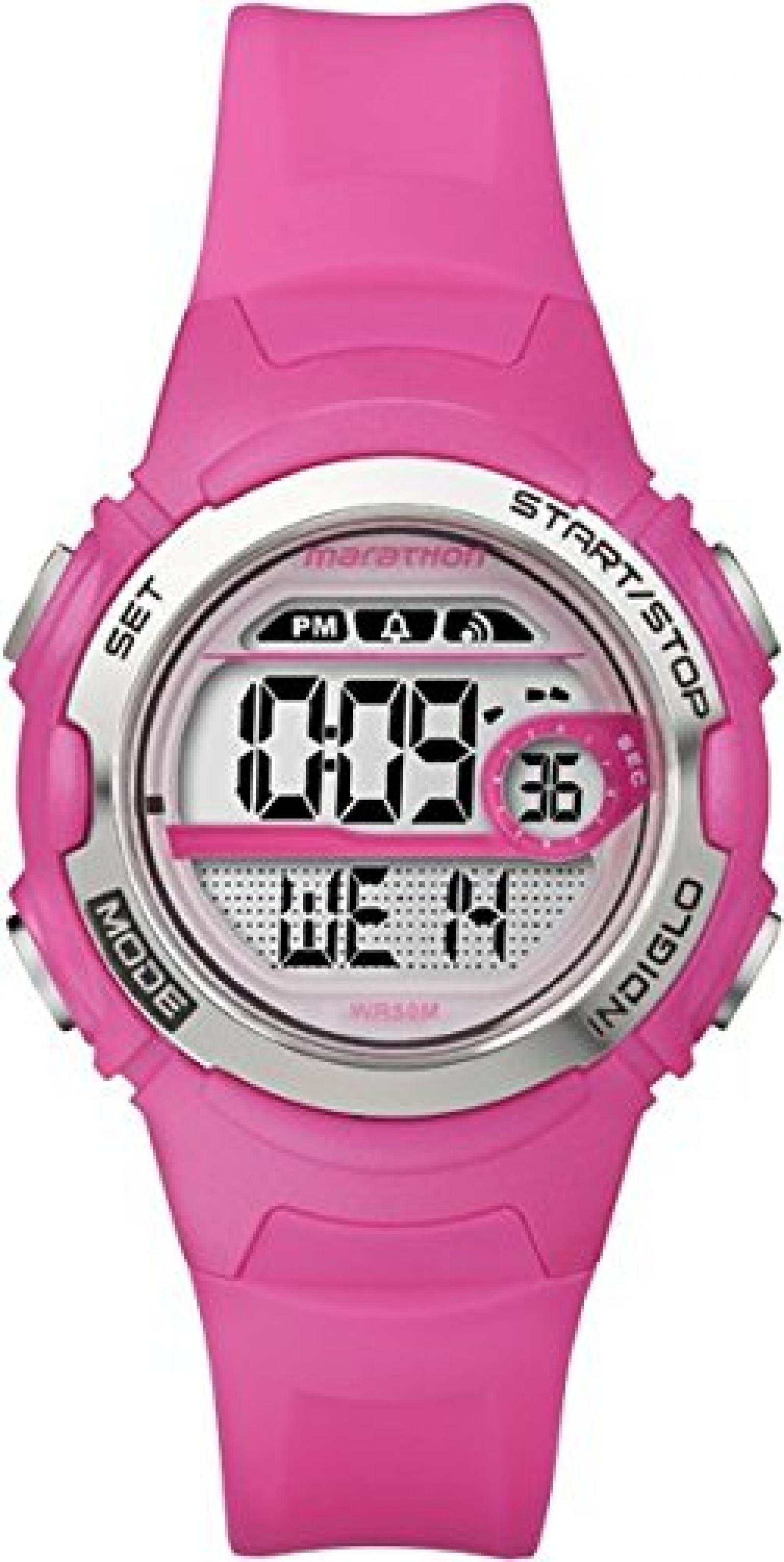 Timex Mädchen-Armbanduhr Marathon By Timex Digital Digital Quarz Plastik T5K771 