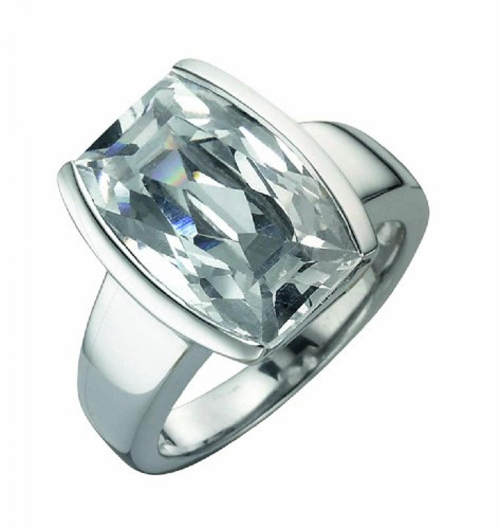 Celesta Damen-Ring 925 Sterling Silber Zirkonia weiß Gr. 57 (18.1) 273270779-9-018 