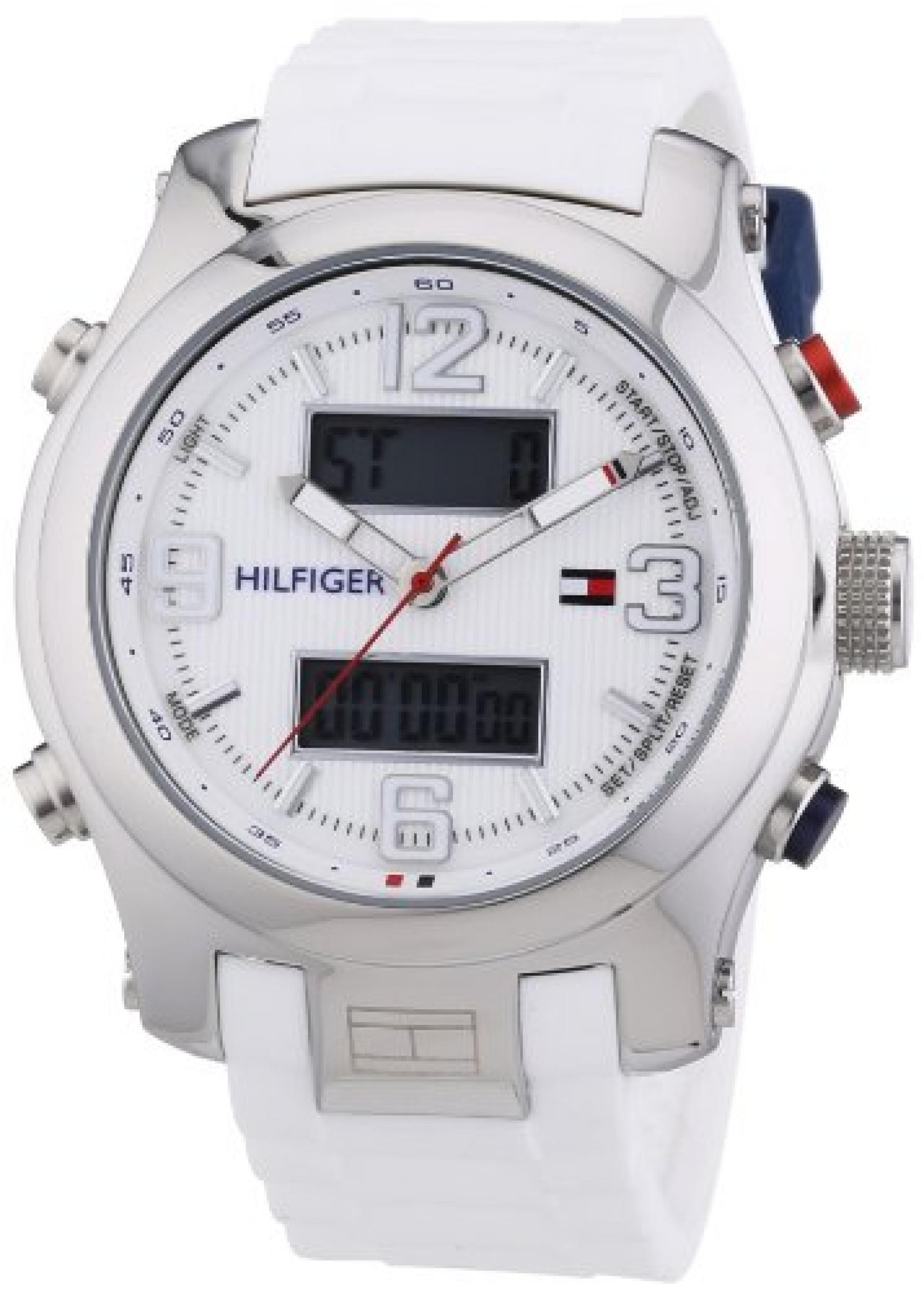 Tommy Hilfiger Herren-Armbanduhr Cool Sport XL Analog - Digital Quarz Silikon 1790946 Tommy Hilfiger Herren-Armbanduhr Cool Sport XL Analog - Digital Quarz Silikon 1790946