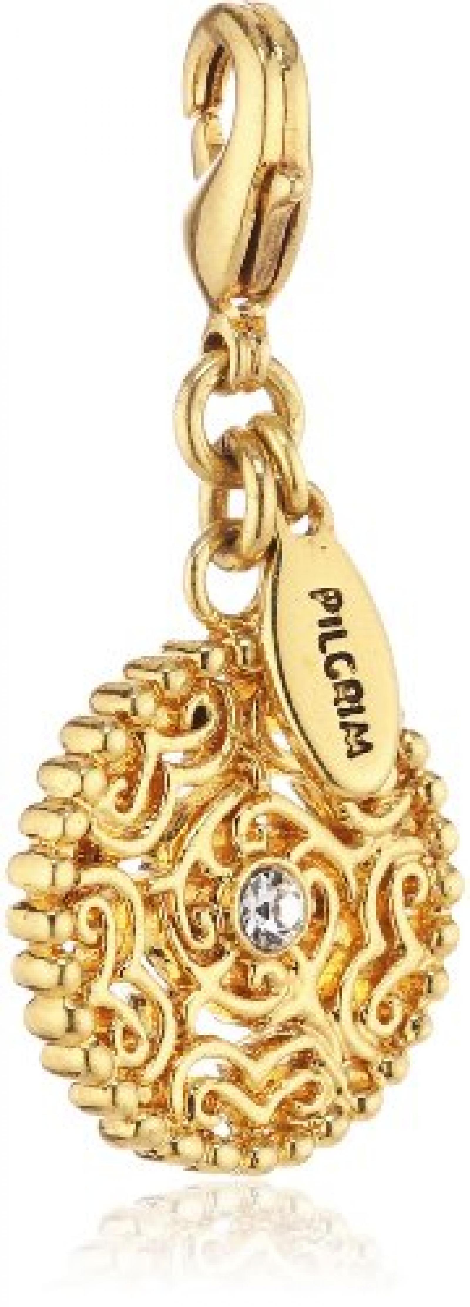 Pilgrim 560-124 Anhänger, vergoldet, kristall Pilgrim 560-124 Anhänger, vergoldet, kristall
