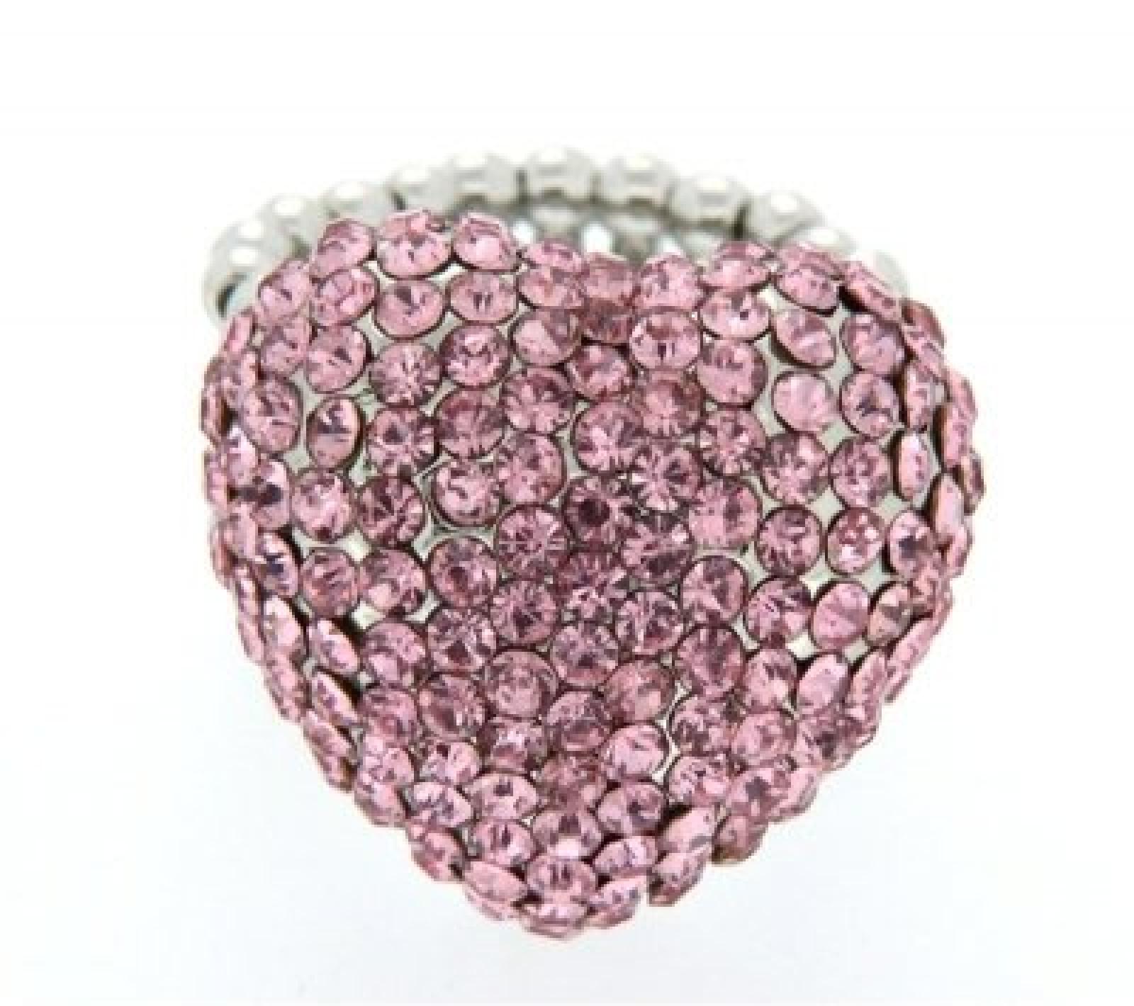 Sweet Deluxe Ring Siiri silber-rose 