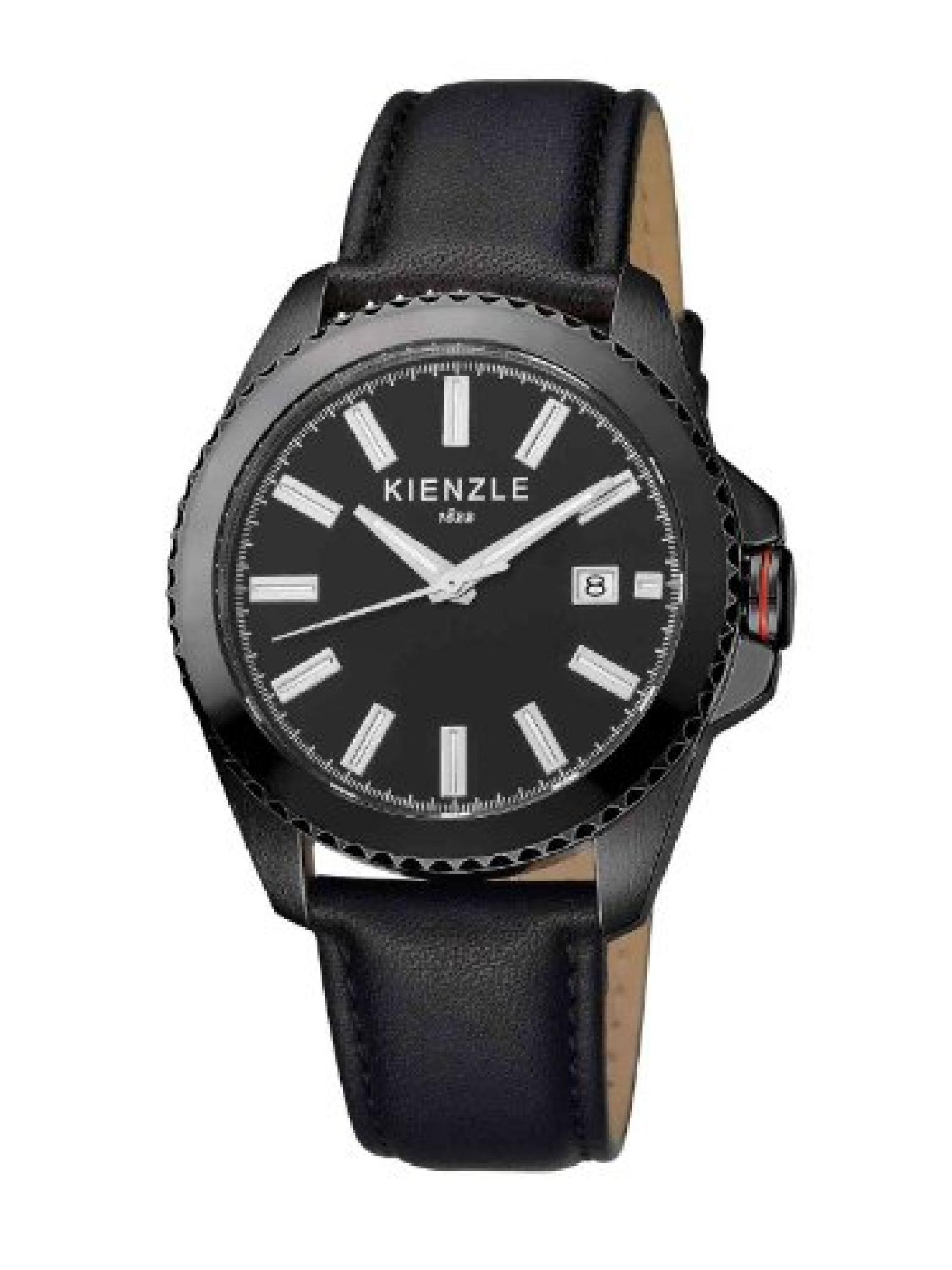 Kienzle Herren-Armbanduhr XL Analog Leder K3061043011 