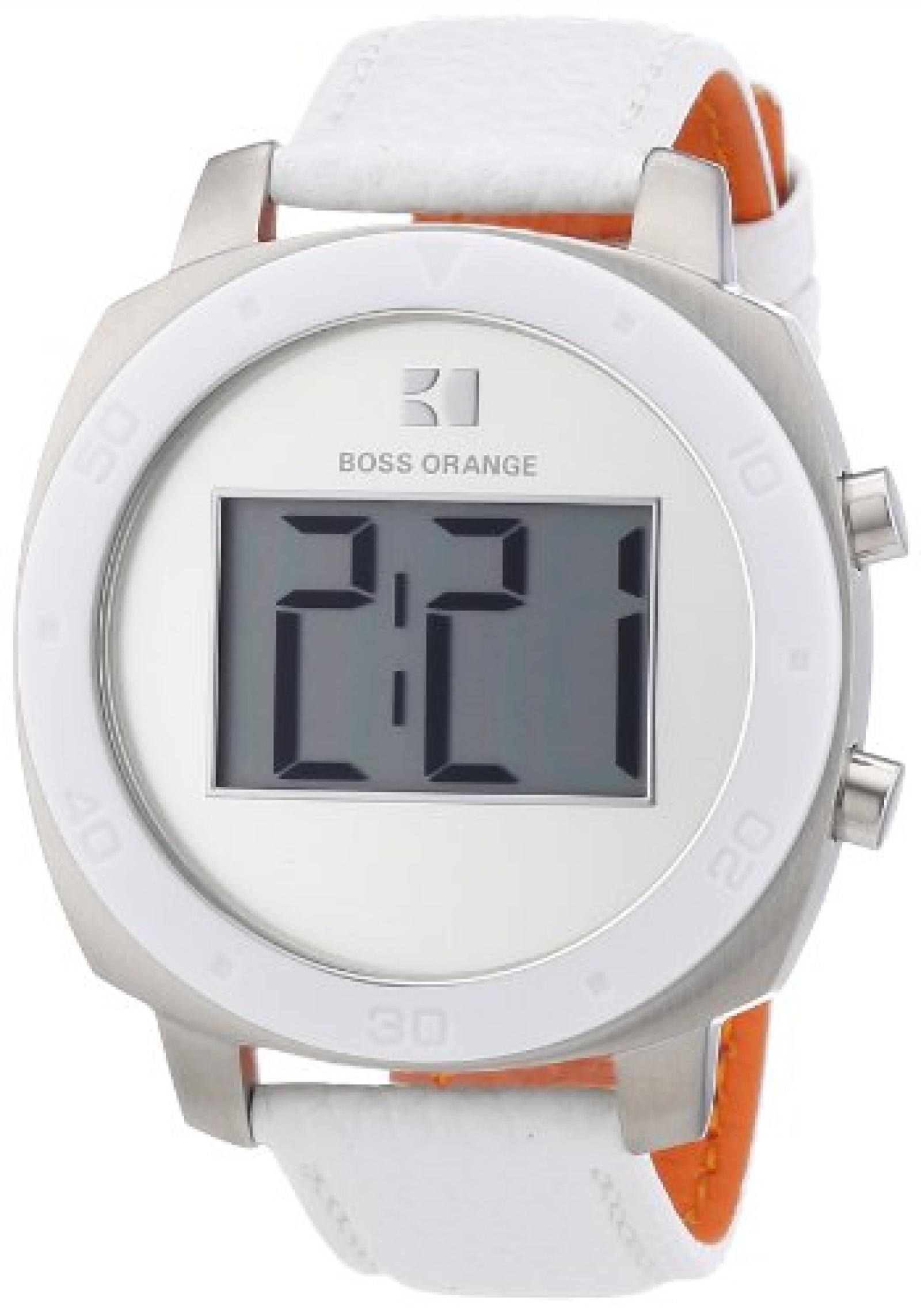Boss Orange Damen-Armbanduhr Digital Quarz Leder 1502294 