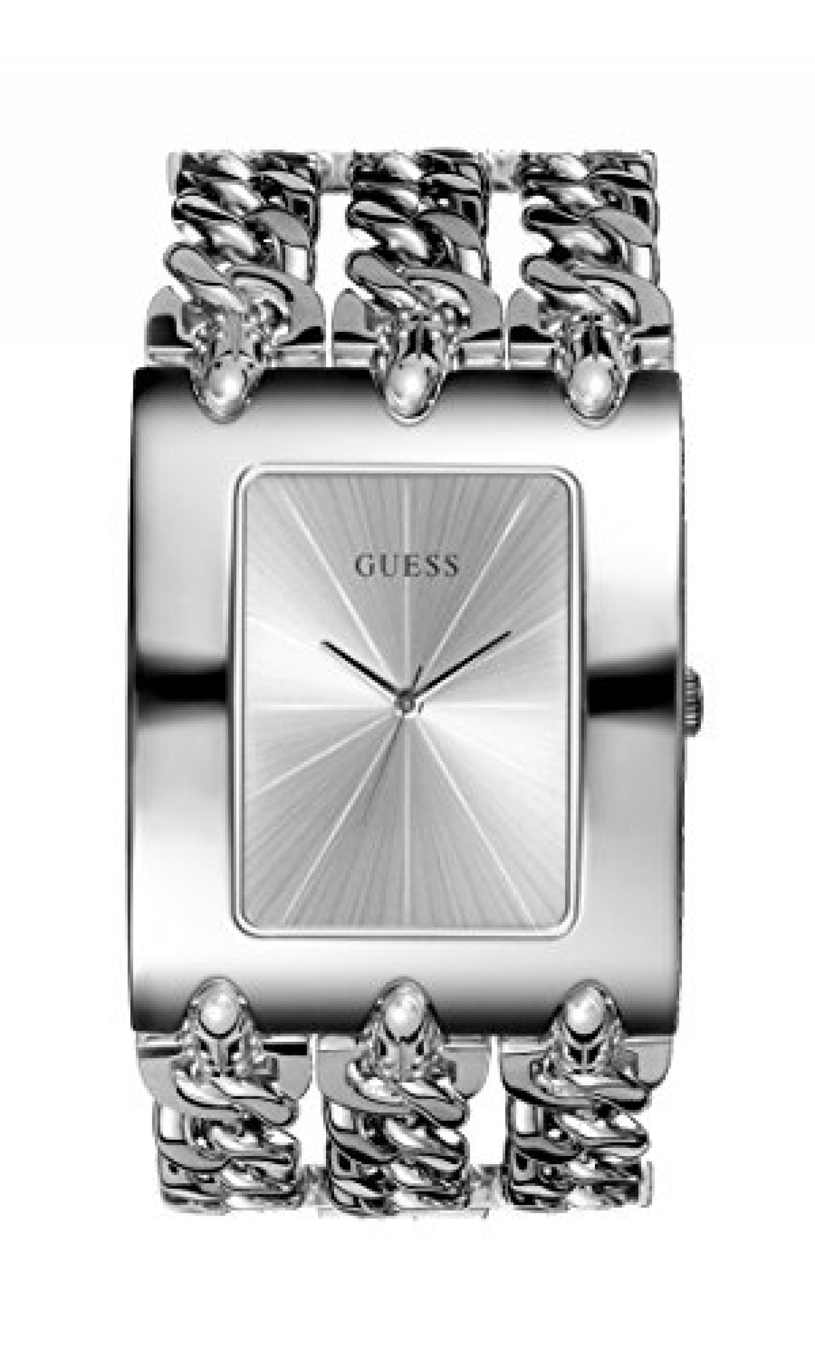 Guess Damen-Armbanduhr Analog Quarz Edelstahl W0314L1 