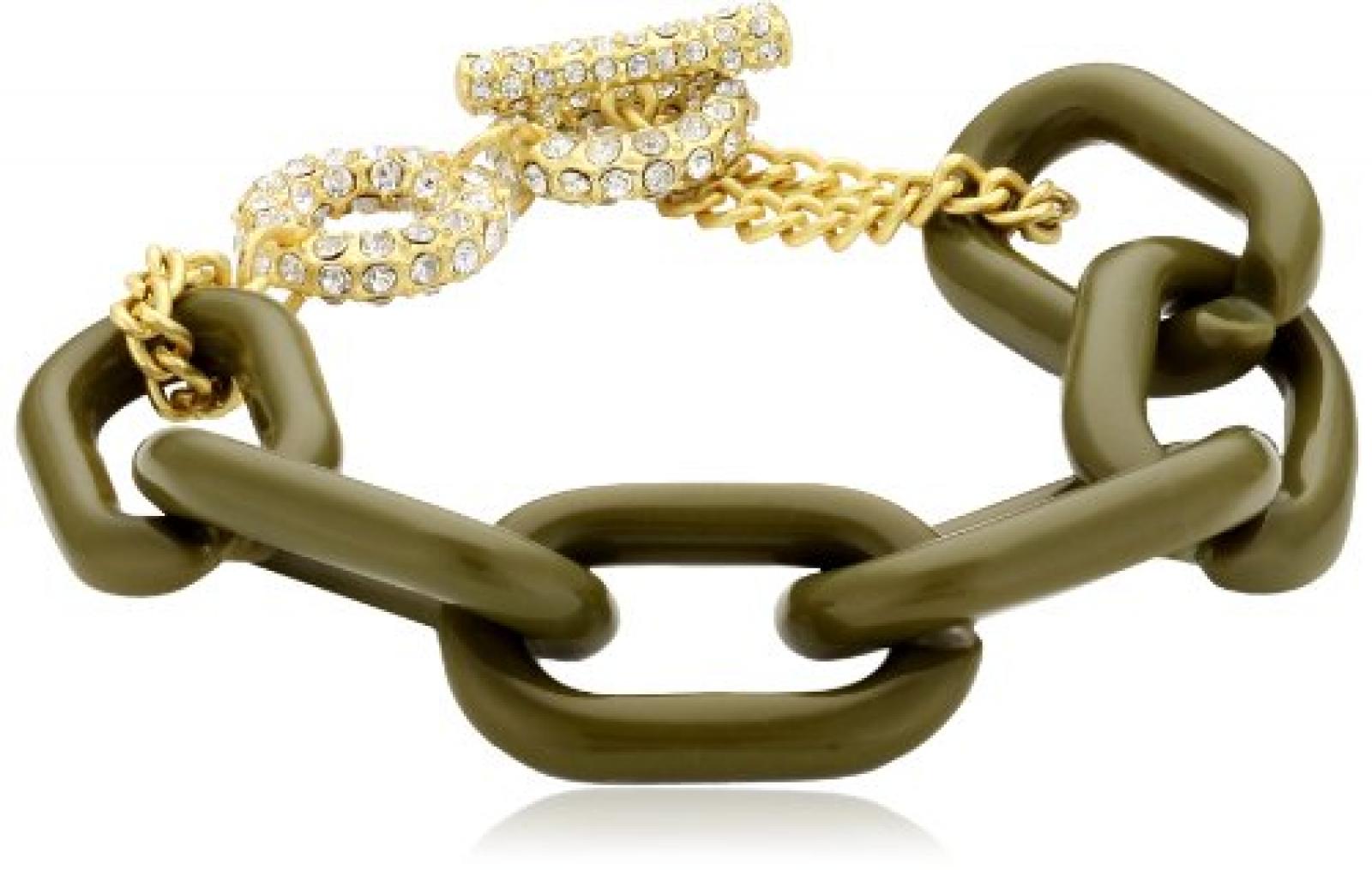 Sweet Deluxe Damen-Armband Kayla gold/gr&uuml;n Messing 1817 