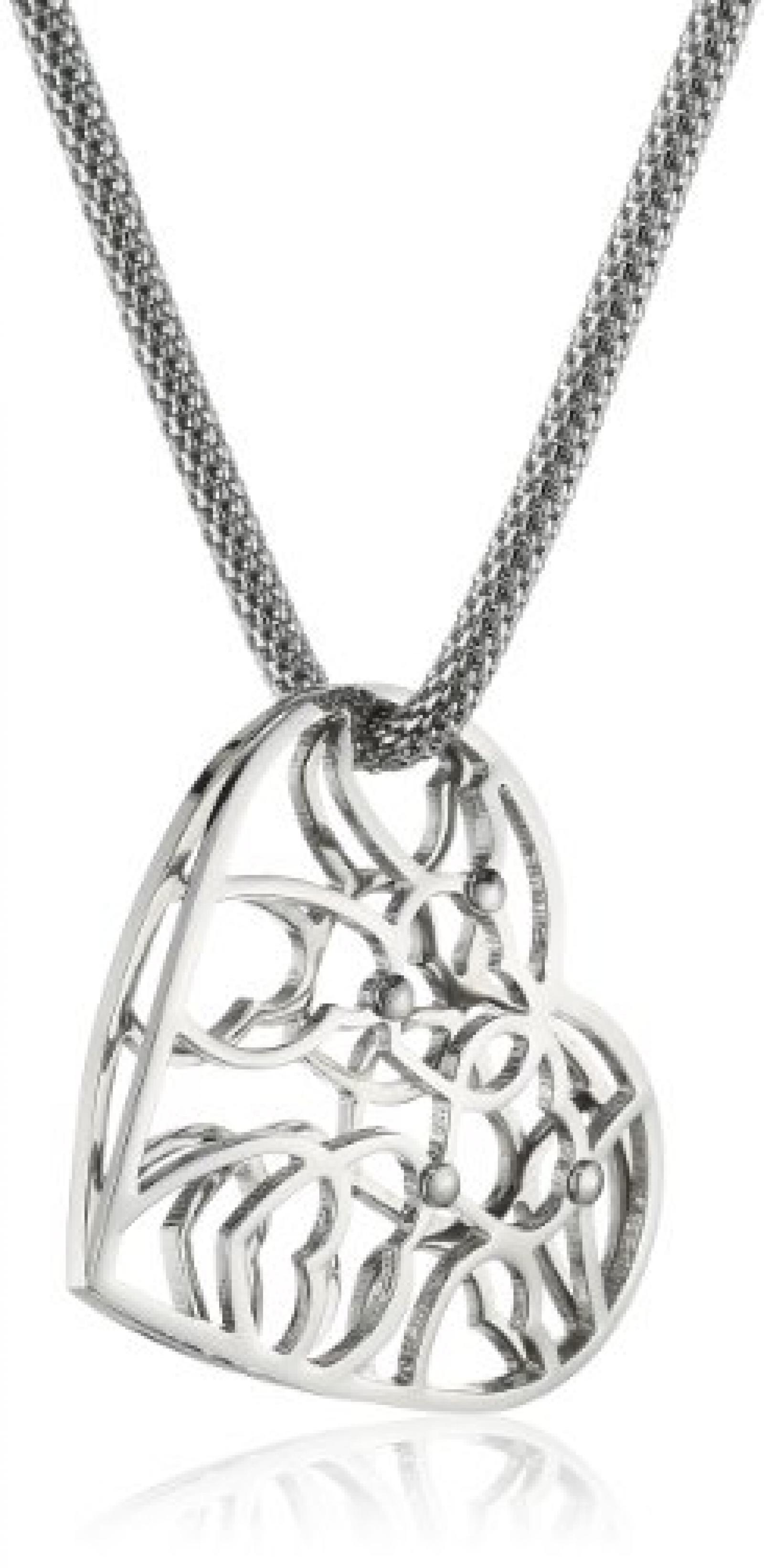 Mike Ellis Damen-Halskette Herz Edelstahl FC-01 IPS 