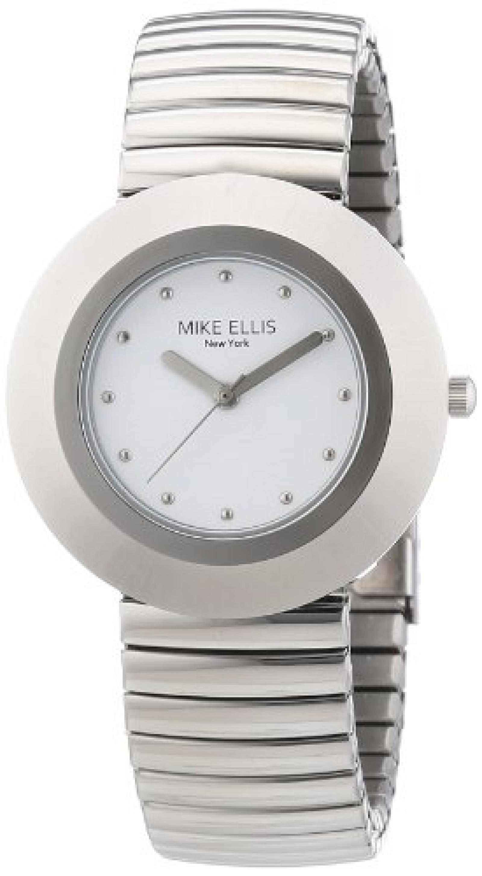 Mike Ellis New York Damen-Armbanduhr XS Analog Quarz Edelstahl L2234ASM/1 