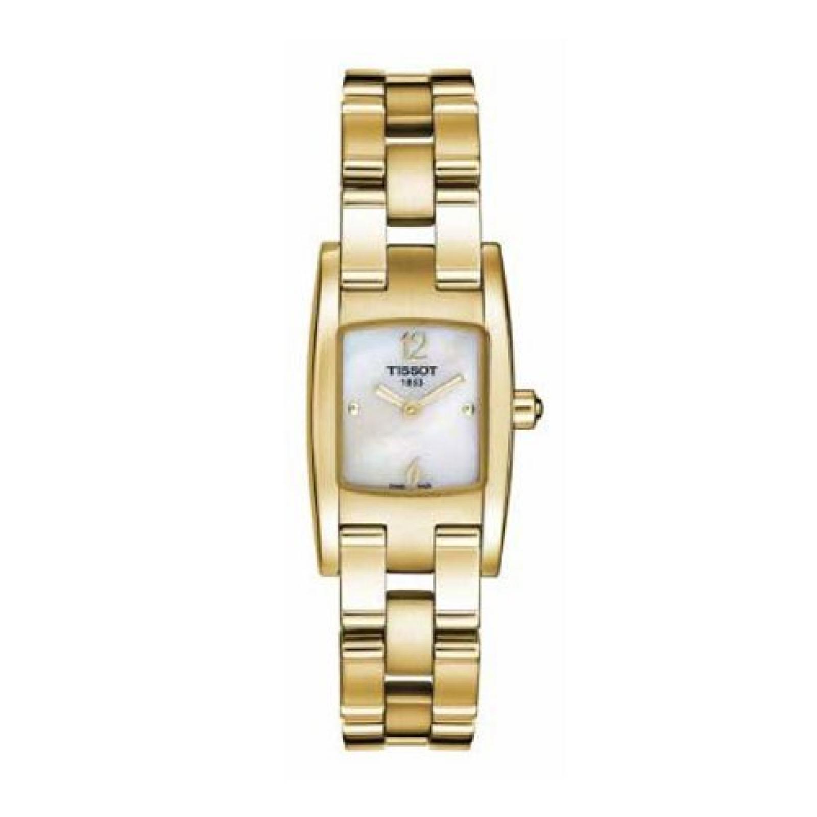 Tissot Ladies T-Trend T3 Gold Tone Bracelet Watch - T0421093311700 