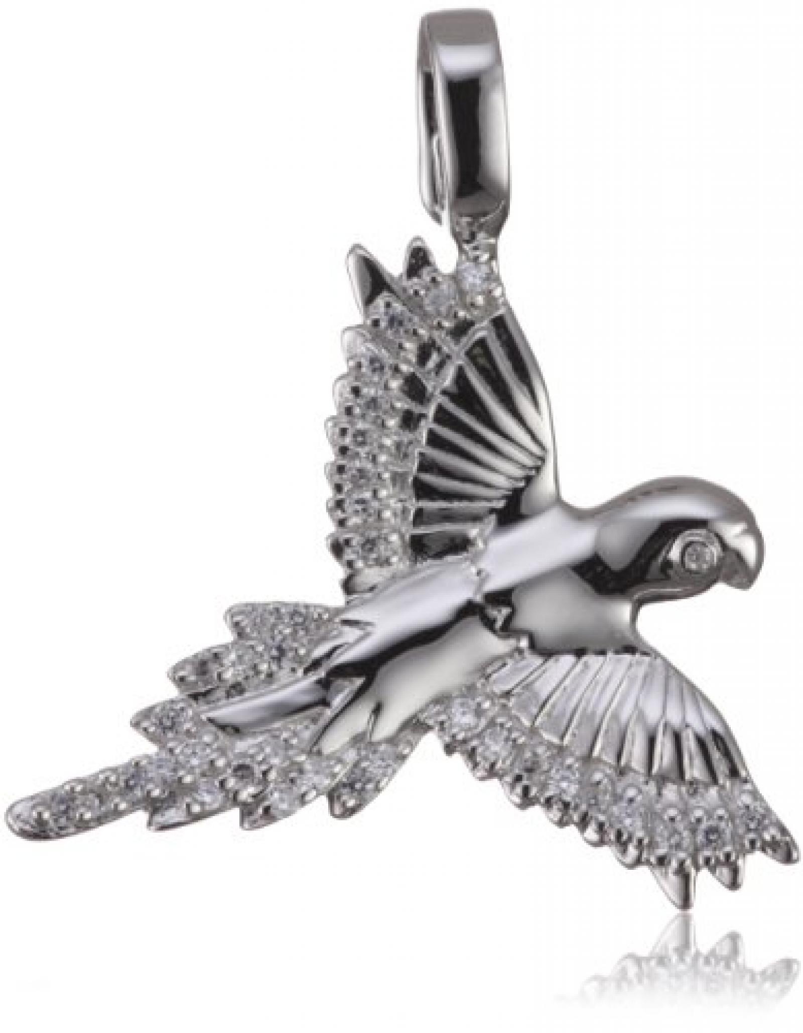 s.Oliver Damen-Anhänger Clip-Vogel Silber 925 394741 s.Oliver Damen-Anhänger Clip-Vogel Silber 925 394741