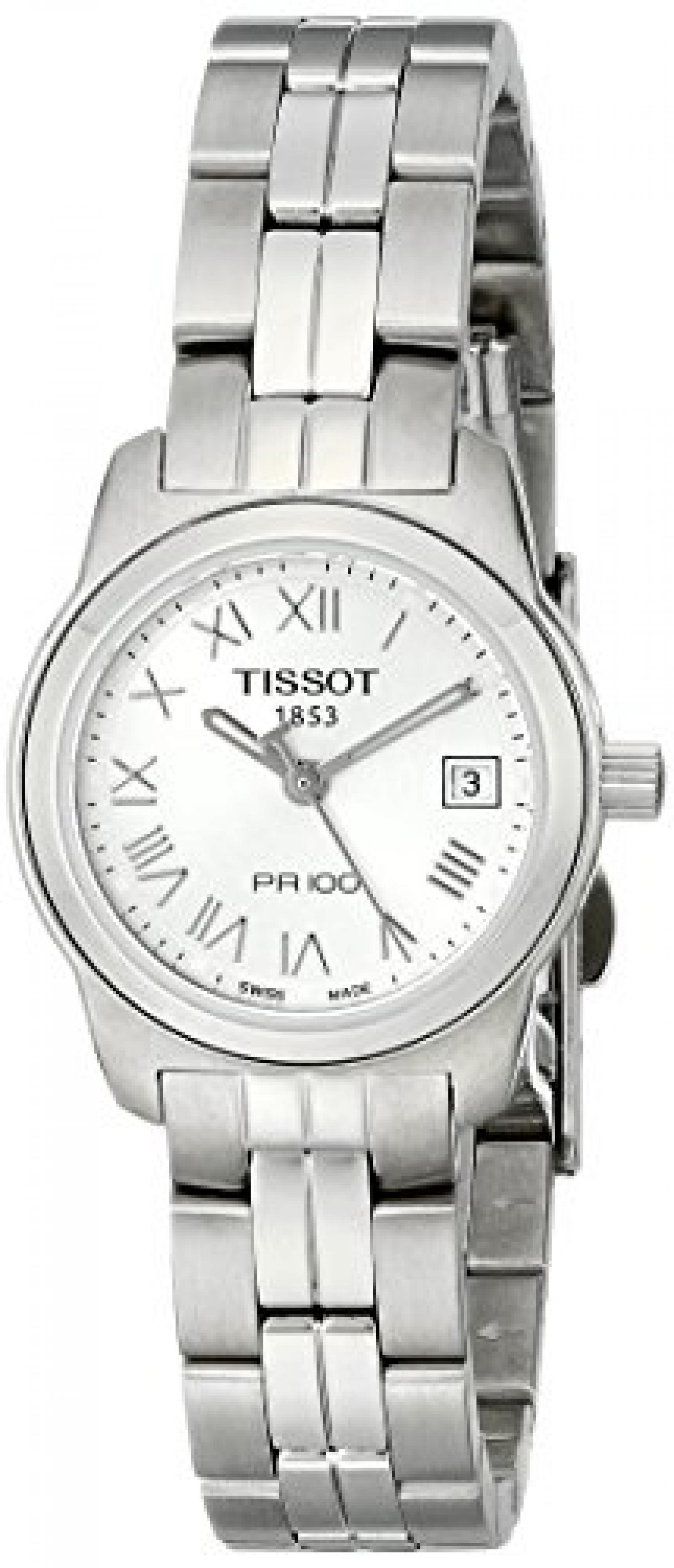 Tissot Damen-Armbanduhr Pr100 Edelstahl T0492101103300 