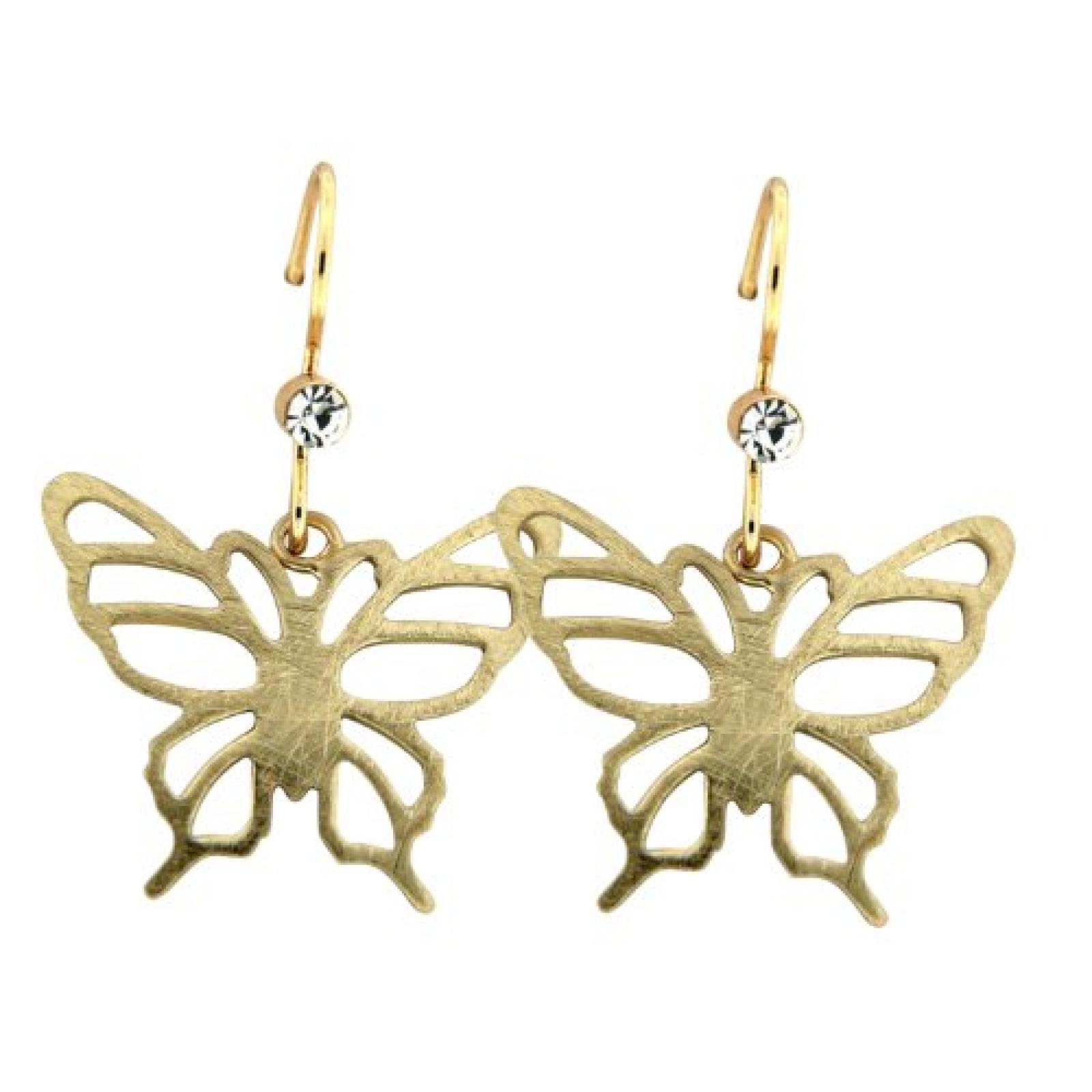 Sweet Deluxe Damen-Ohrh&auml;nger Lalie gold 00552 