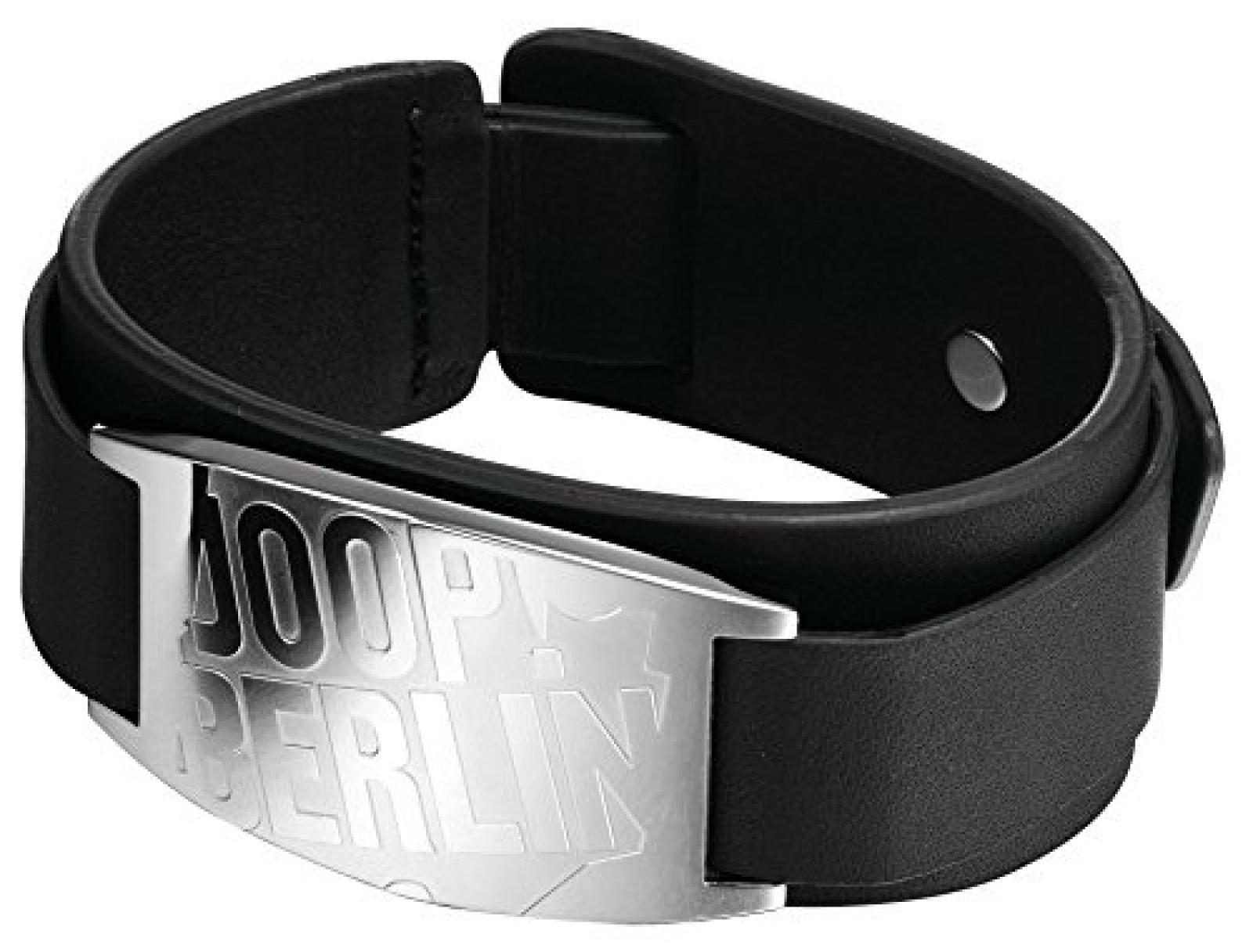 Joop! Herren-Armband silber aus Edelstahl JPBR10291A205 