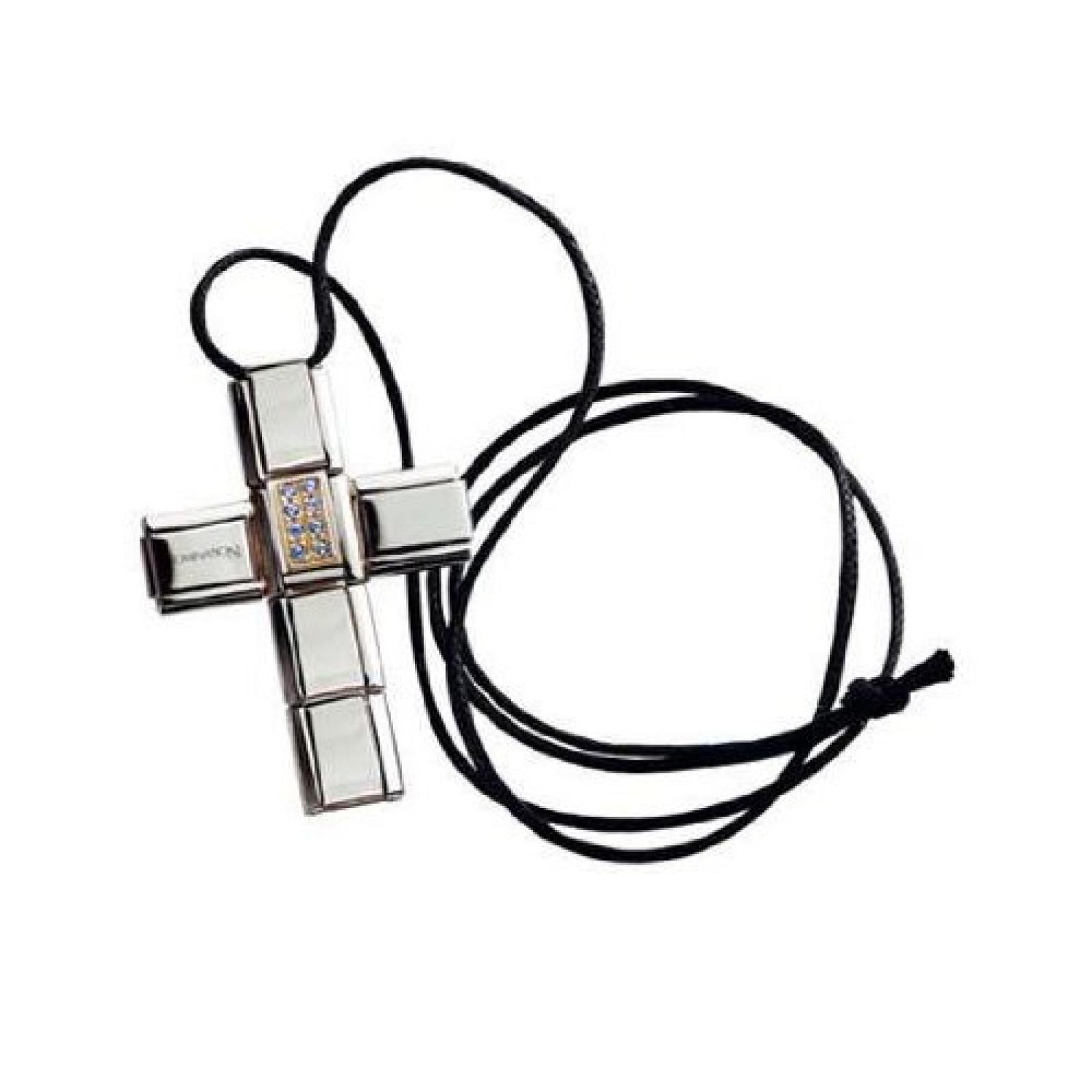 Nomination Classic CROSS Pave (HELLBLAU) (080300-005) 