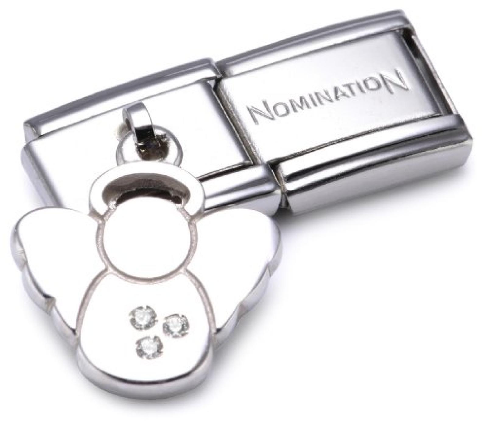 Nomination Composable Damen-Bead Classic Charms 925 Sterlingsilber Engel 031710/04 Nomination Composable Damen-Bead Classic Charms 925 Sterlingsilber Engel 031710/04