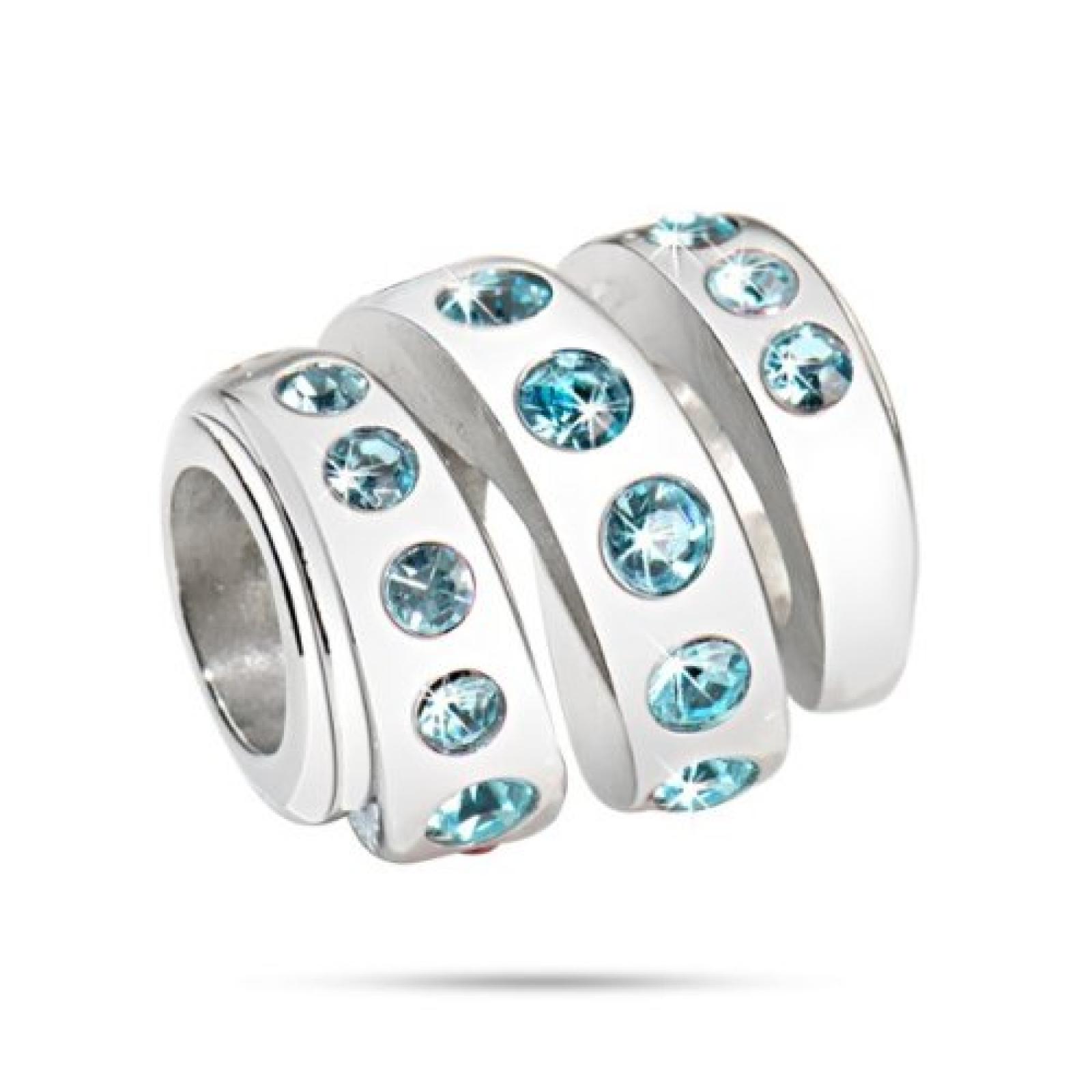 Morellato Damen-Bead Edelstahl Kristall silber SCZ203 