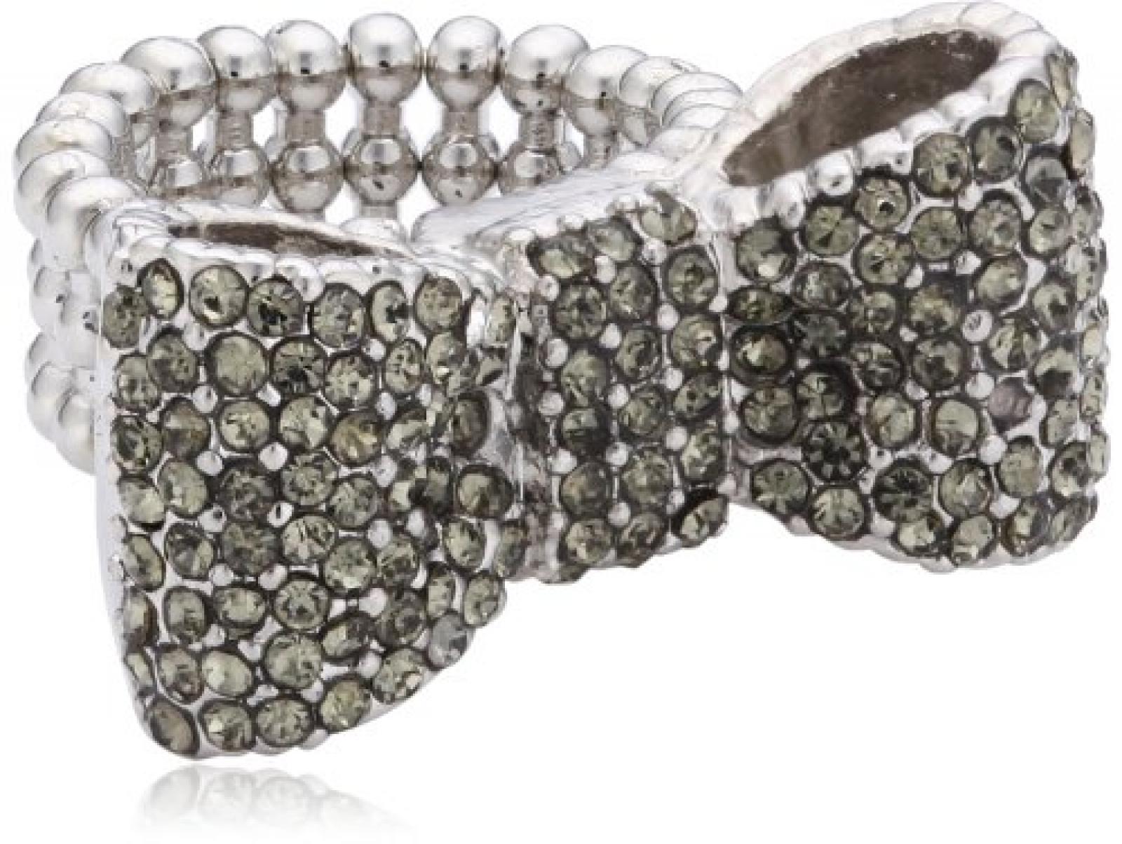 Sweet Deluxe Damen-Ring Messing sweet deluxe Damen Ring Schleifchen silber/black diamond 02810 Gr. 2810 Sweet Deluxe Damen-Ring Messing sweet deluxe Damen Ring Schleifchen silber/black diamond 02810 Gr. 2810