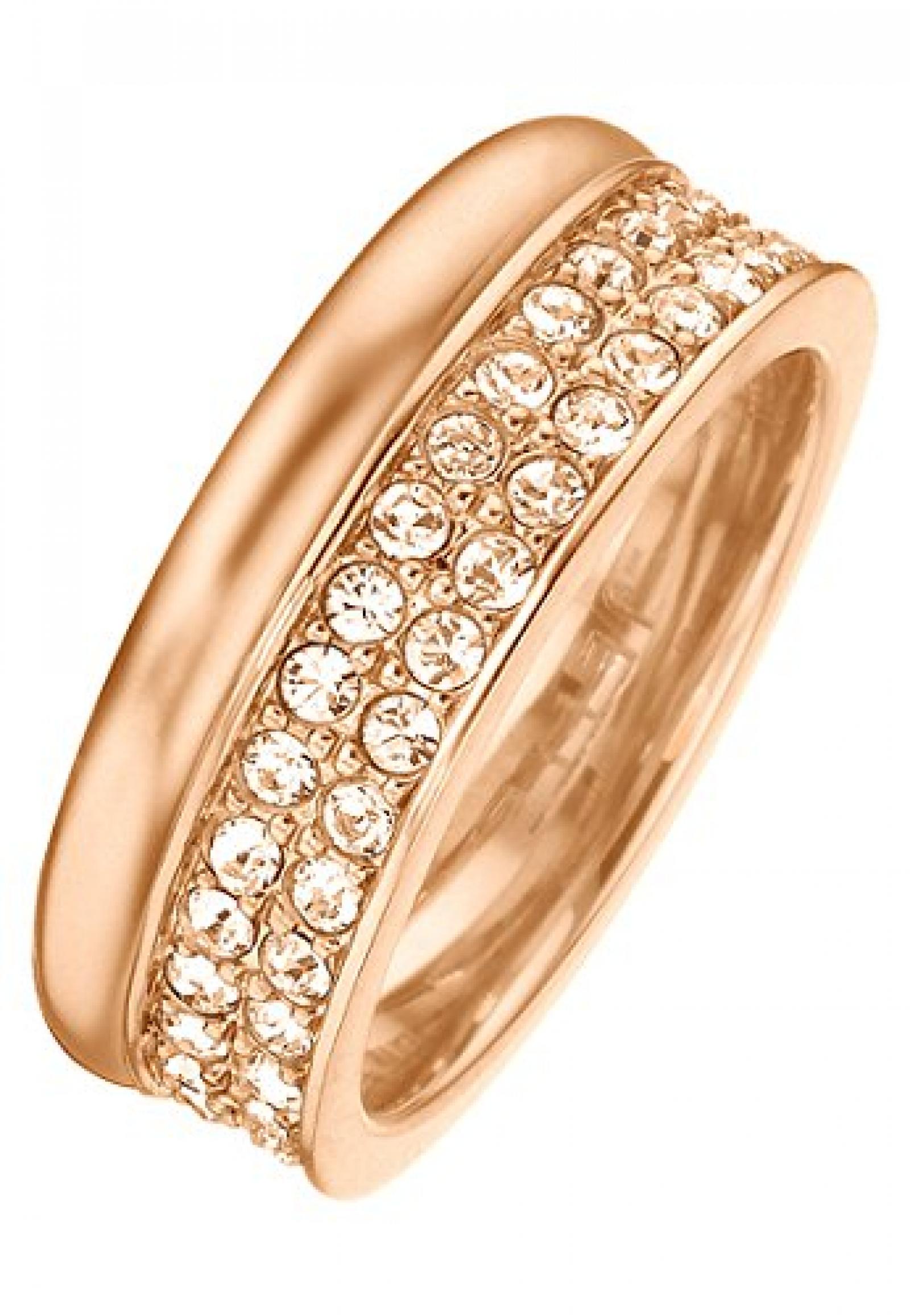 JETTE Magic Passion Damen-Ring Jette Silber Metall 70 Kristall (rosé) 