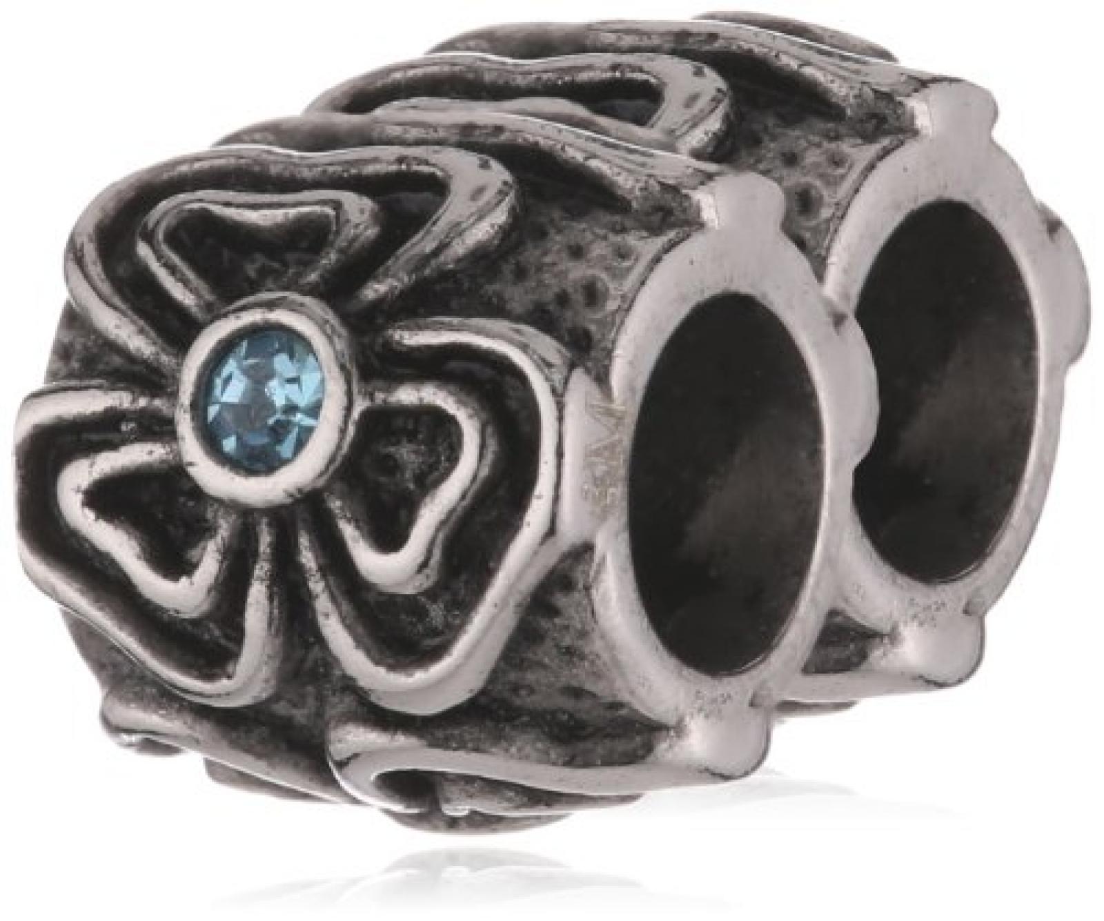 Morellato Damen-Bead Blumen mit blauem Stein SCZ51 