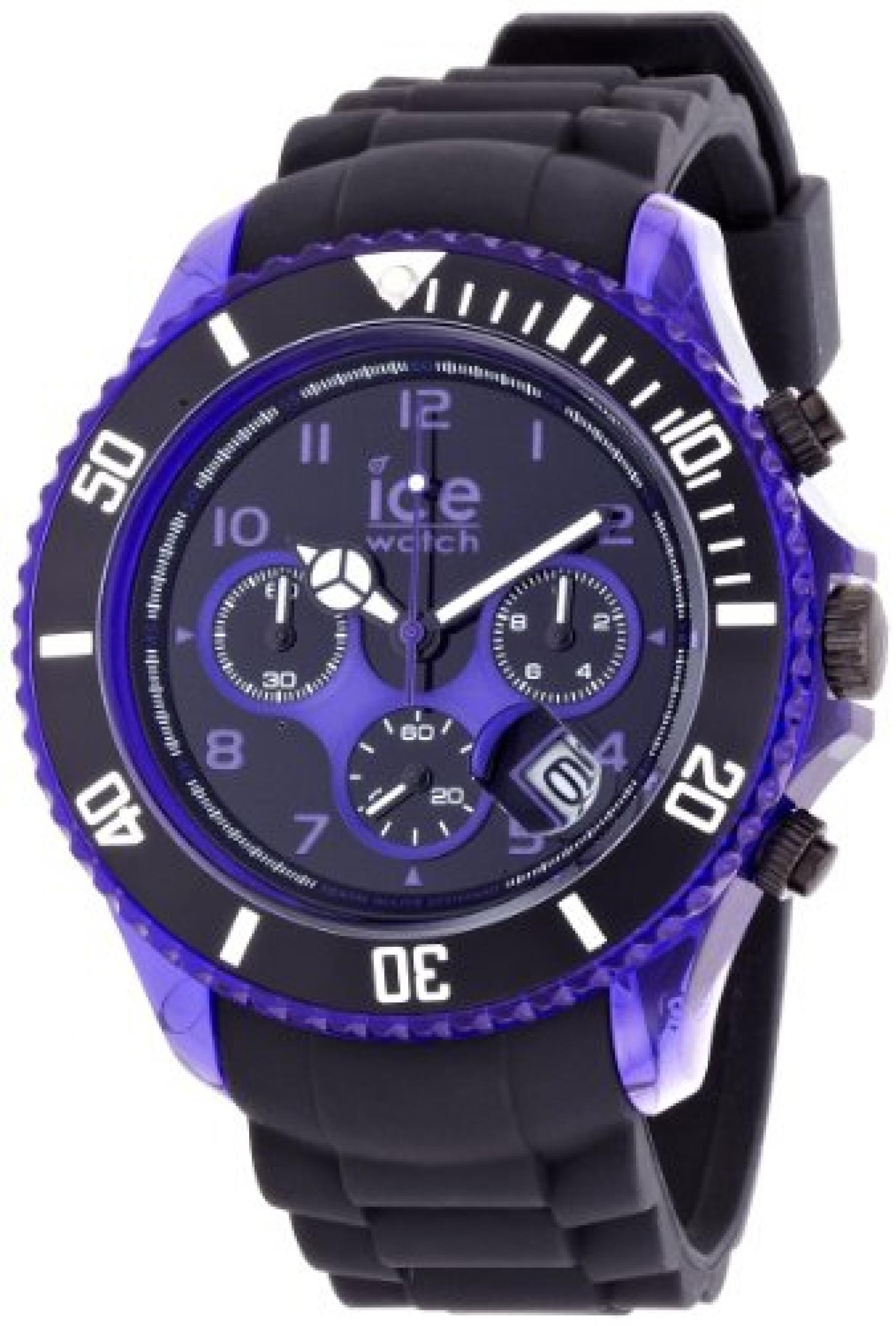 Ice-Watch Armbanduhr Ice-Chrono Big Big violett CH.KPE.BB.S.12 Ice-Watch Armbanduhr Ice-Chrono Big Big violett CH.KPE.BB.S.12